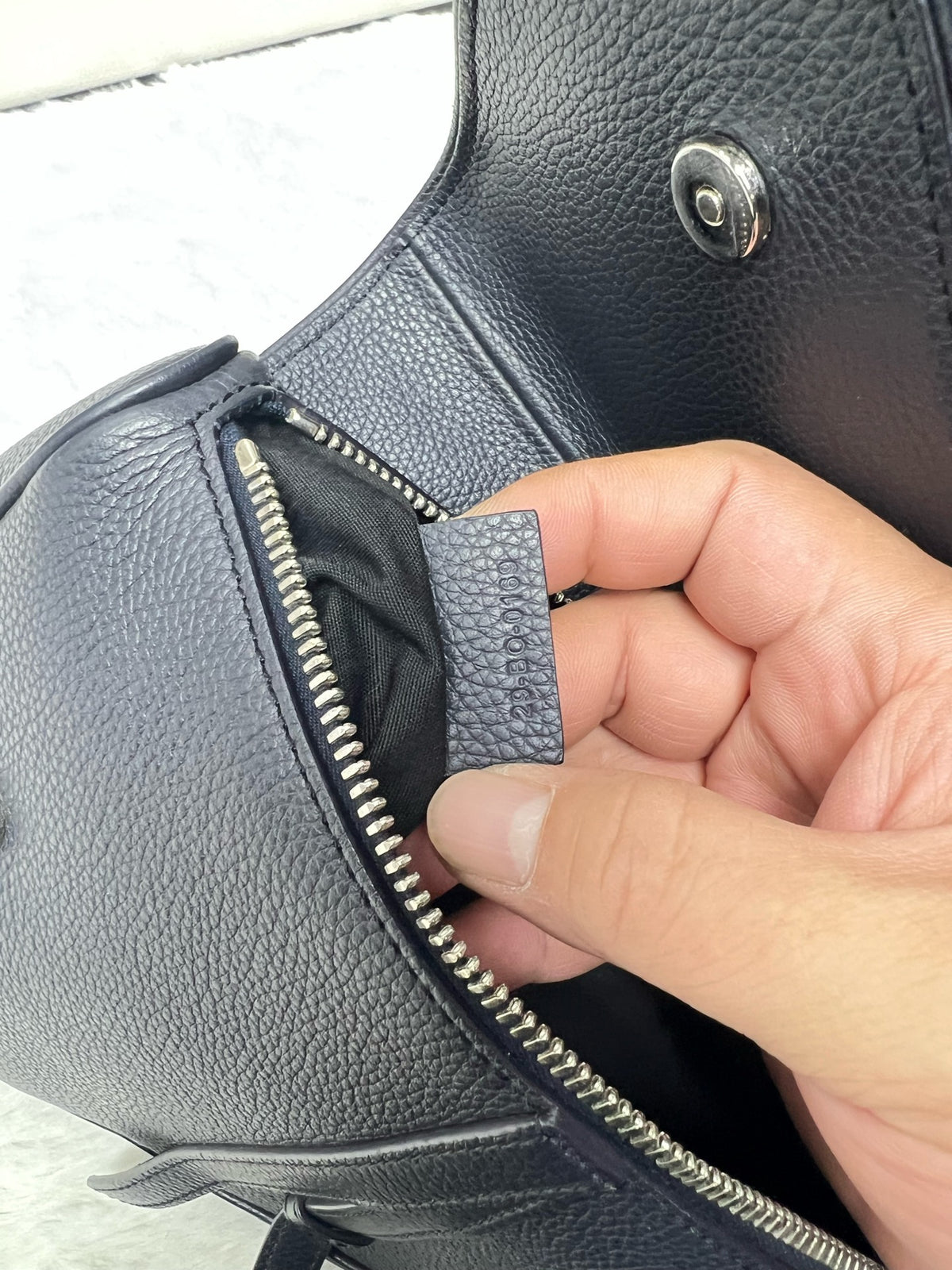 Dior - Saddle - Leather - Navy