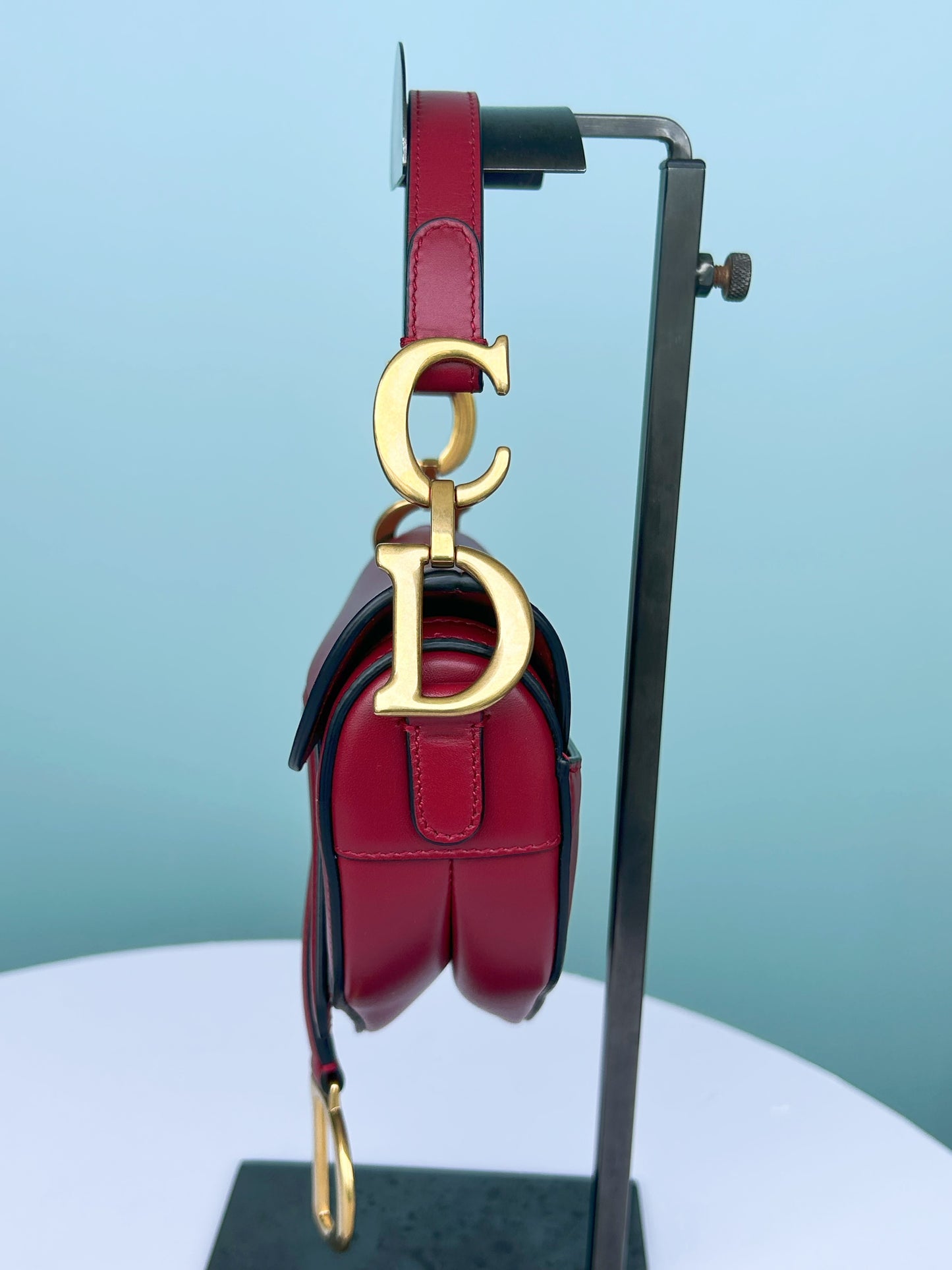 Dior - Saddle - Leather - Red - (small)