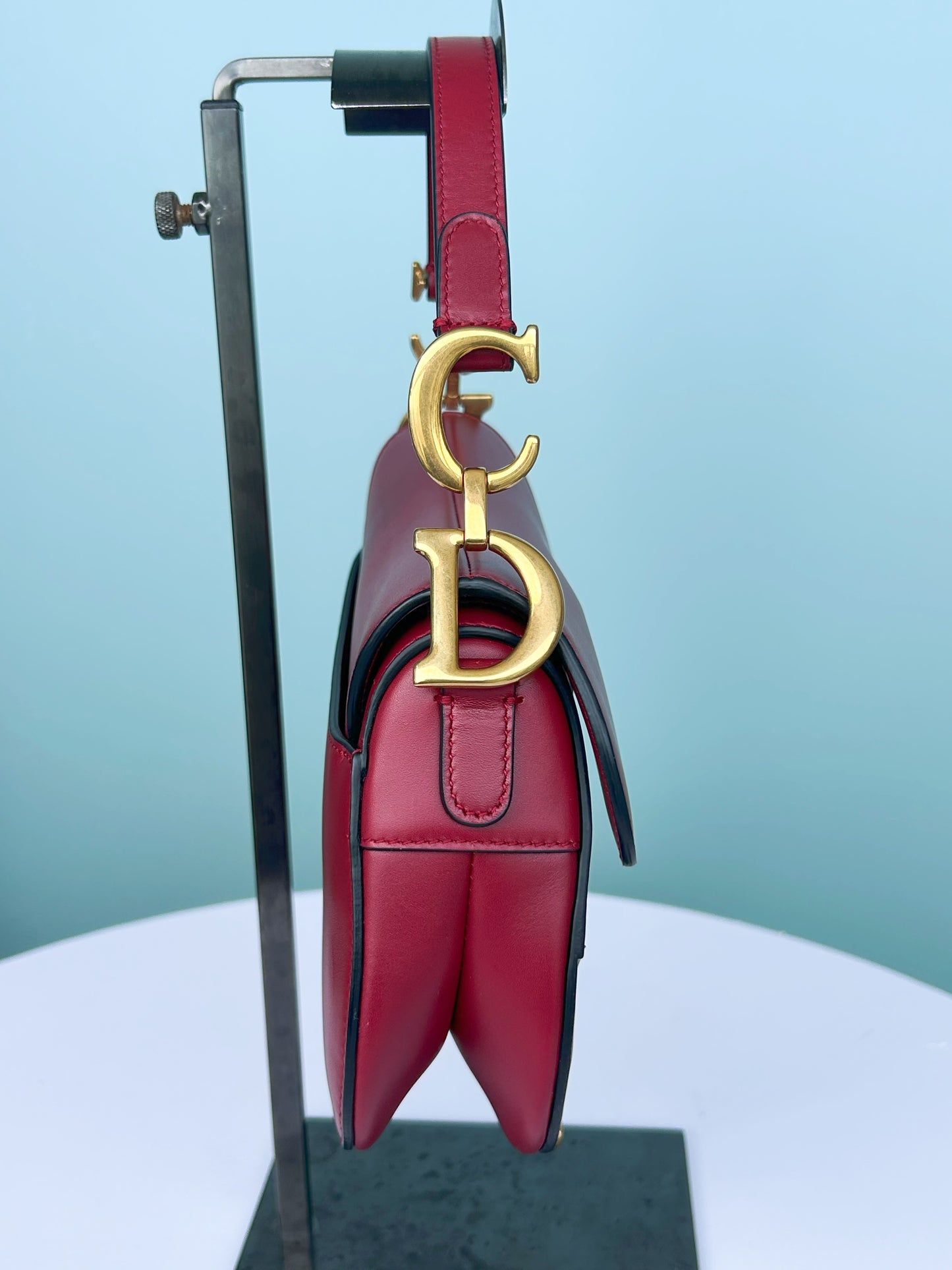 Dior - Saddle - Leather - Red - (small)