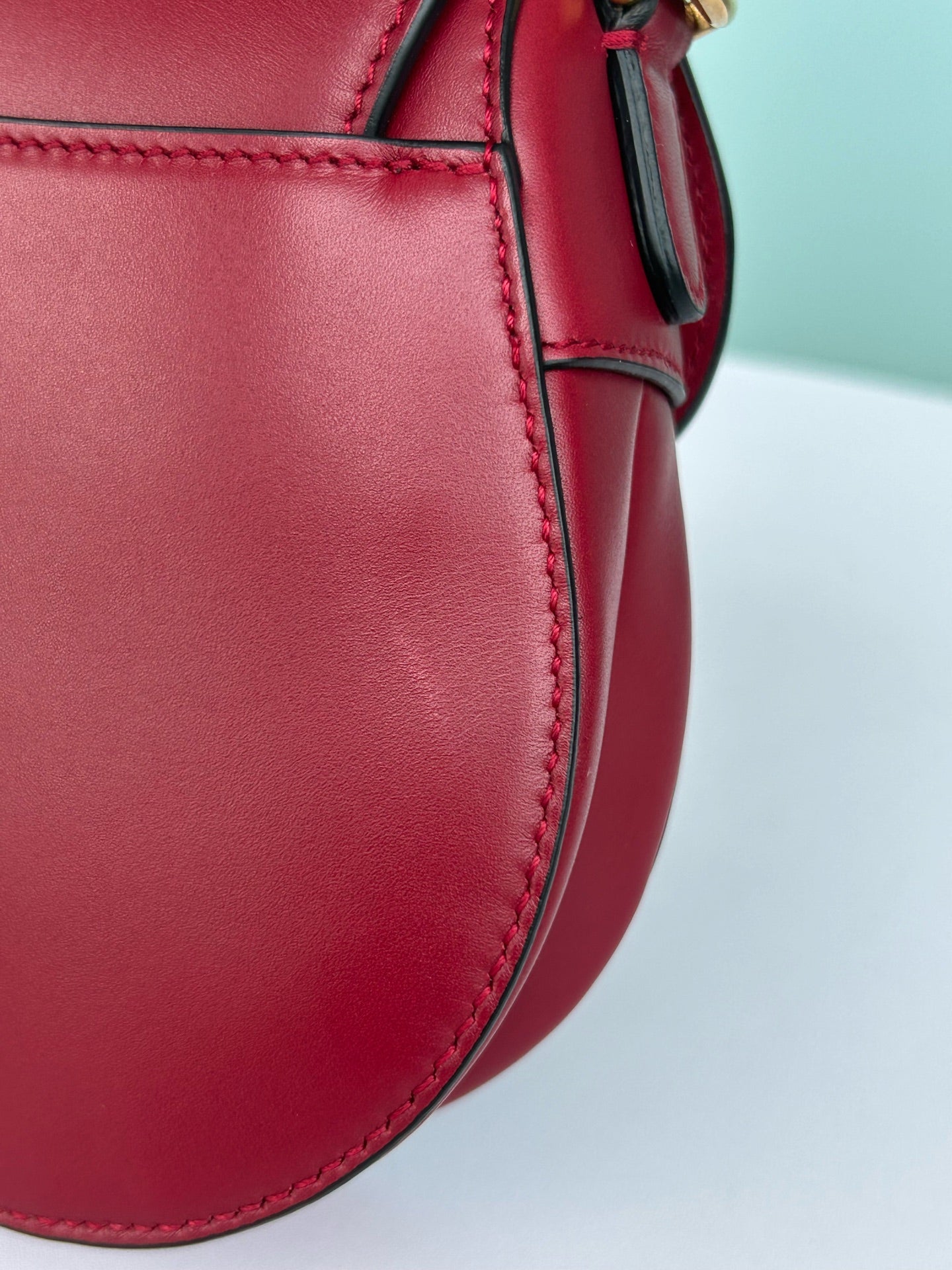 Dior - Saddle - Leather - Red - (small)
