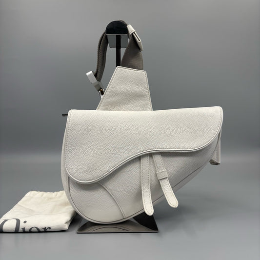 Dior - Saddle - Leather - White - (medium)