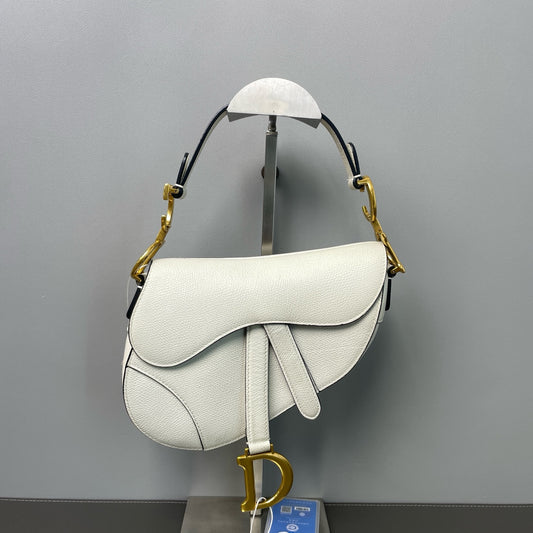 Dior - Saddle - Leather - White - (medium)