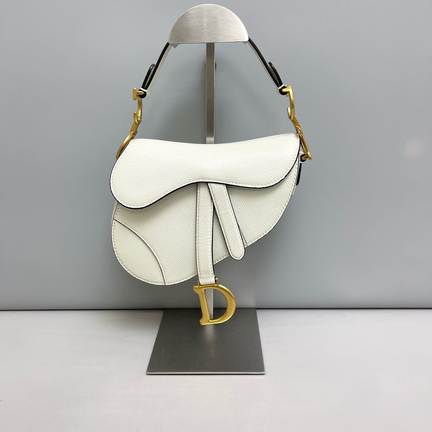 Dior - Saddle - Leather - White - (small)