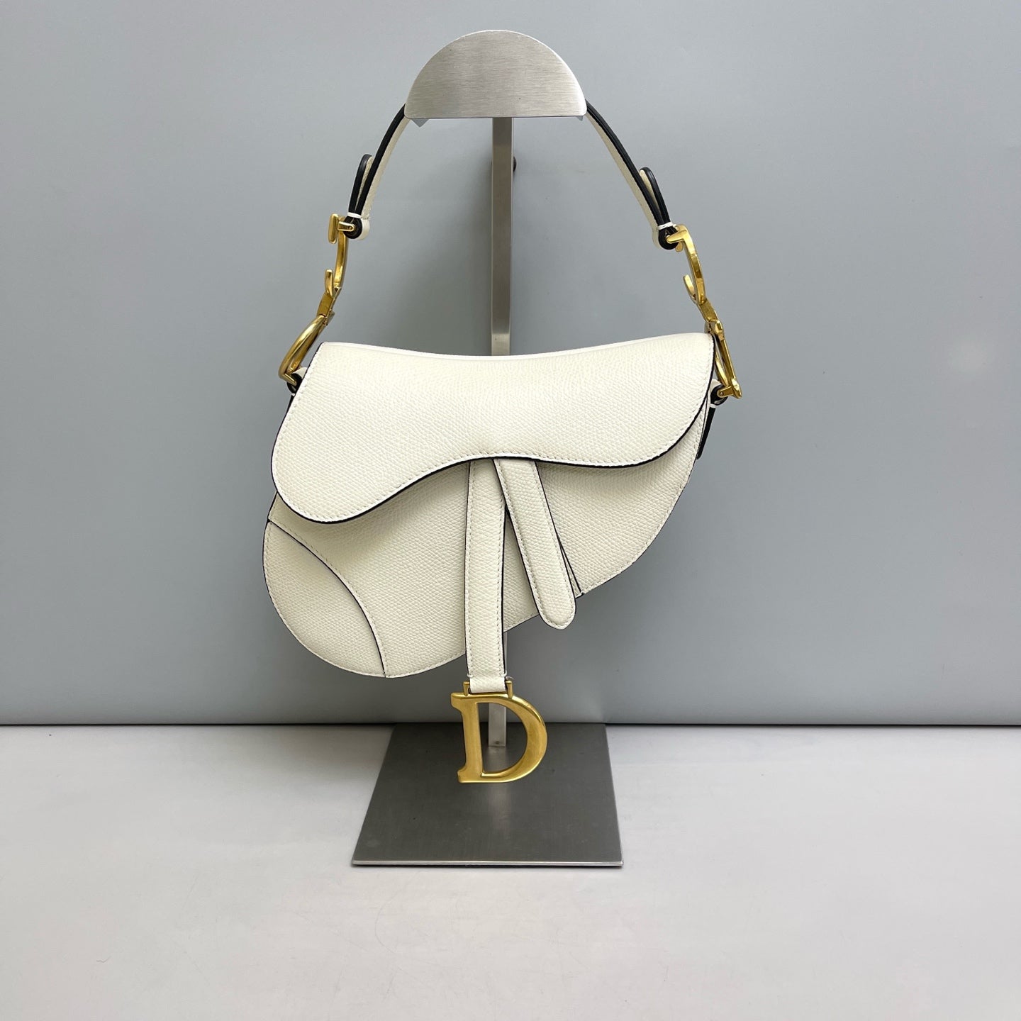 Dior - Saddle - Leather - White - (small)