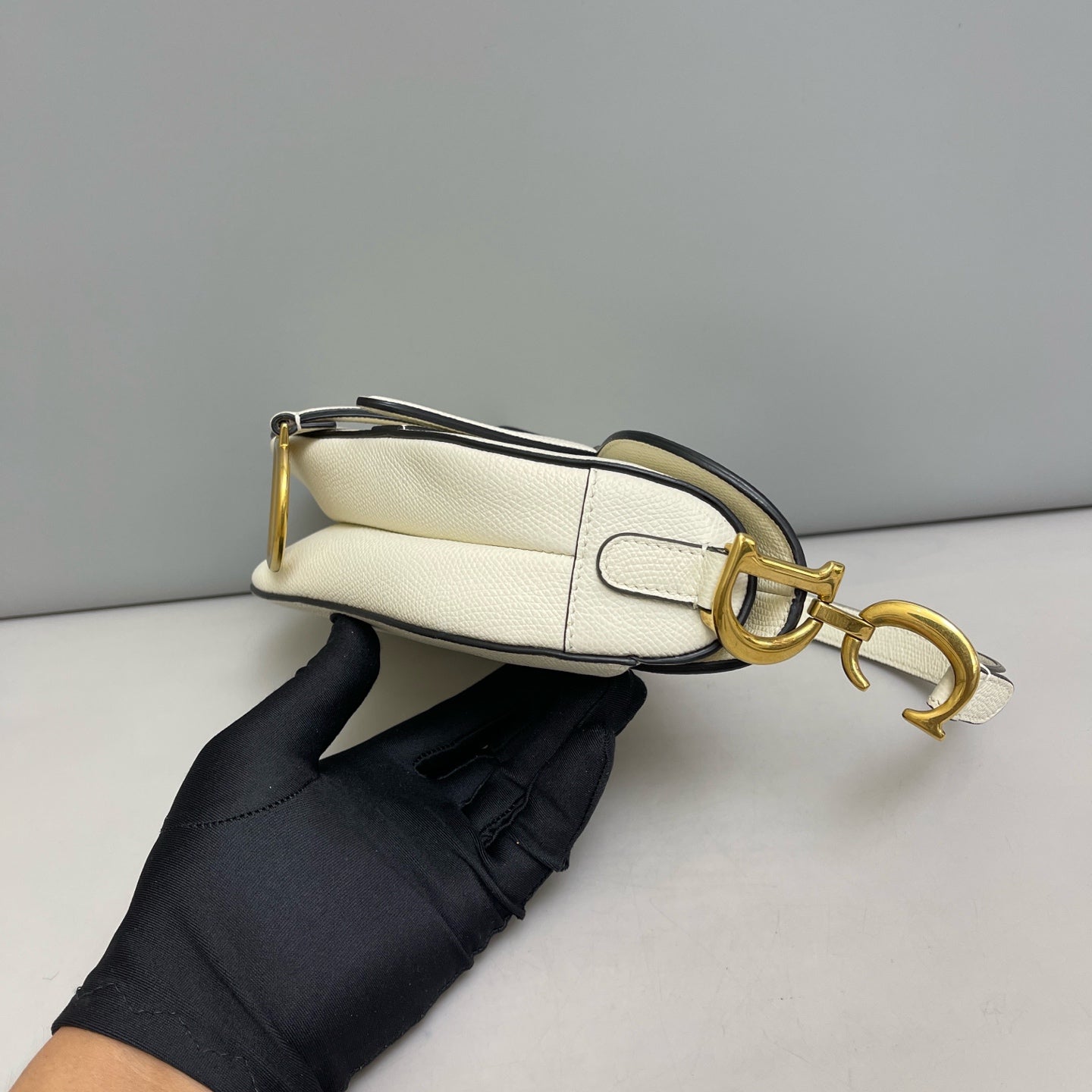 Dior - Saddle - Leather - White - (small)