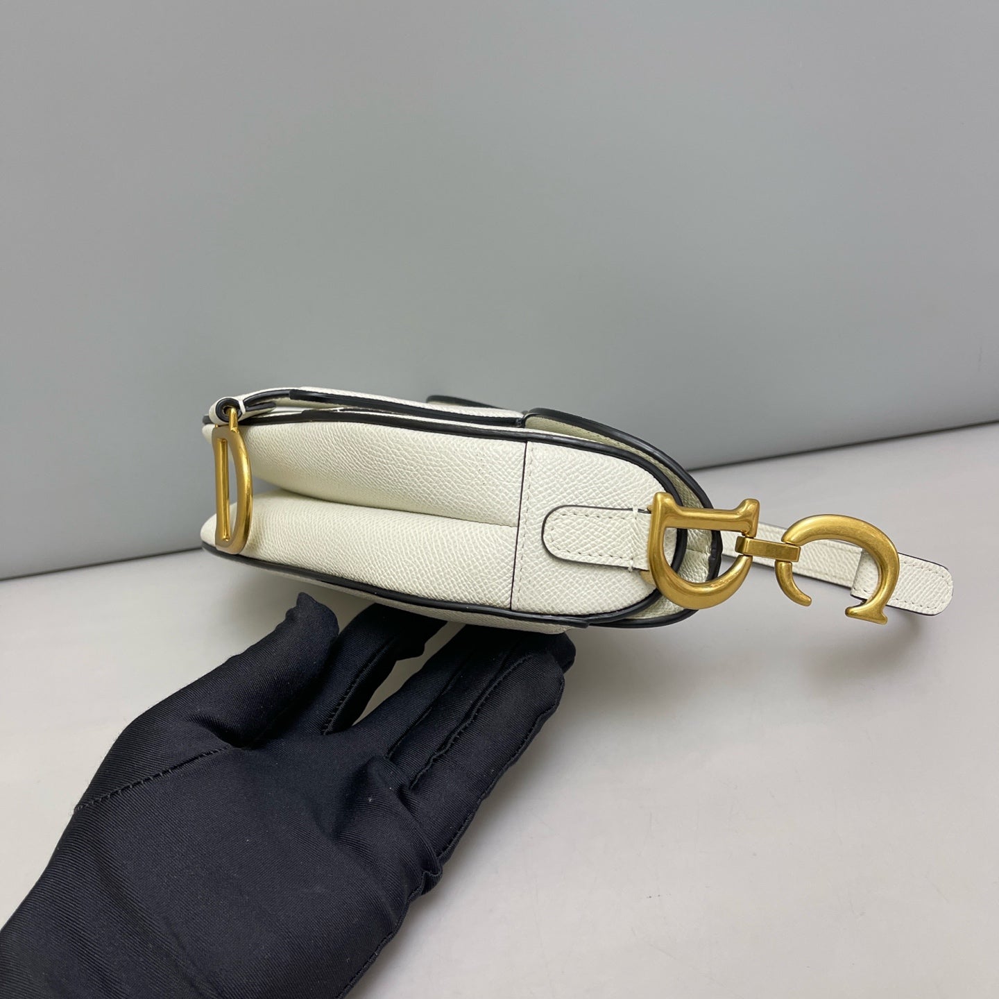 Dior - Saddle - Leather - White - (small)
