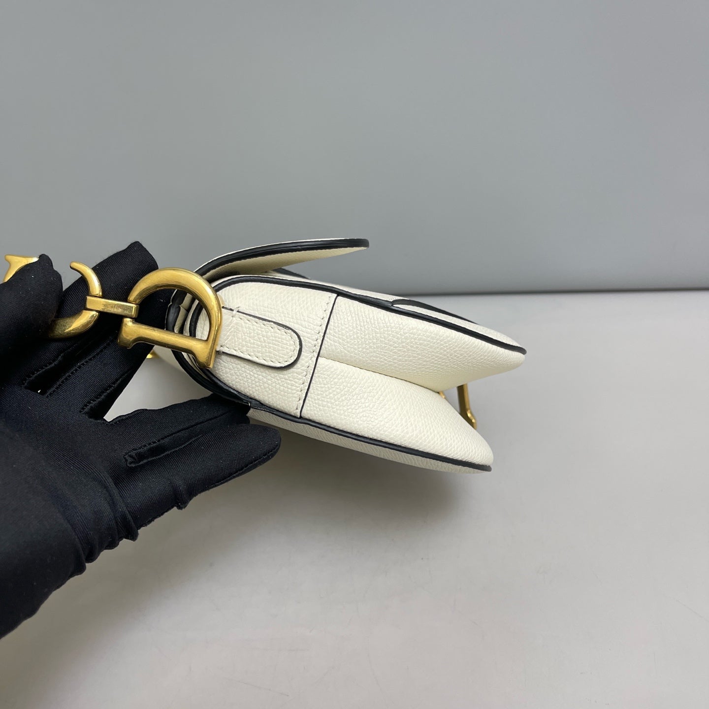 Dior - Saddle - Leather - White - (small)