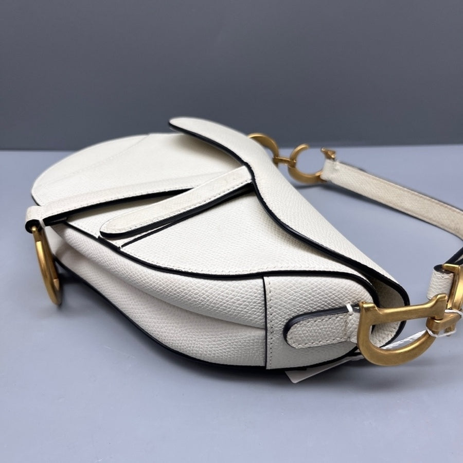Dior - Saddle - Leather - White - (small)