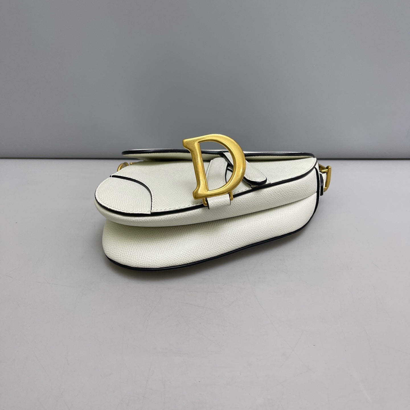 Dior - Saddle - Leather - White - (small)