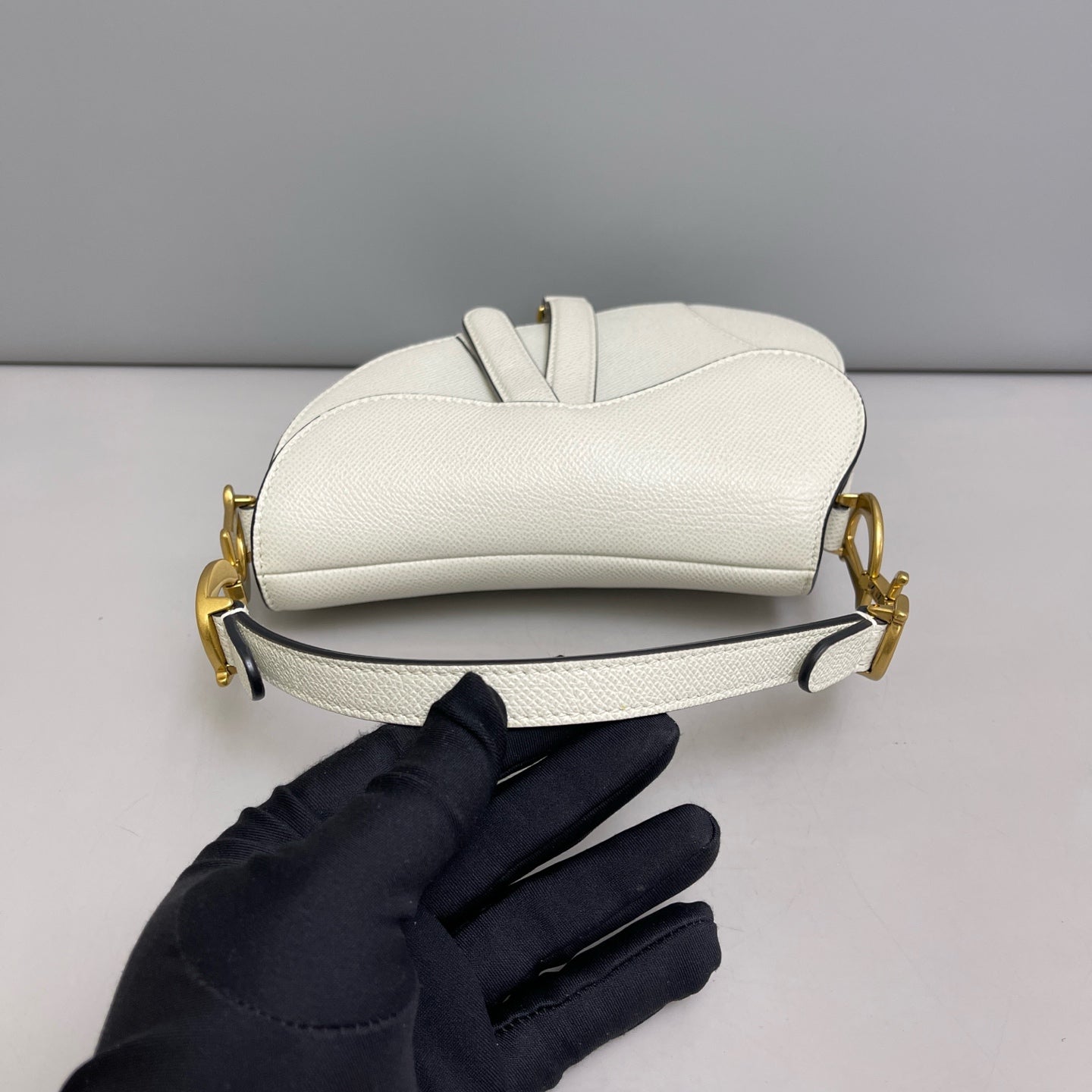 Dior - Saddle - Leather - White - (small)
