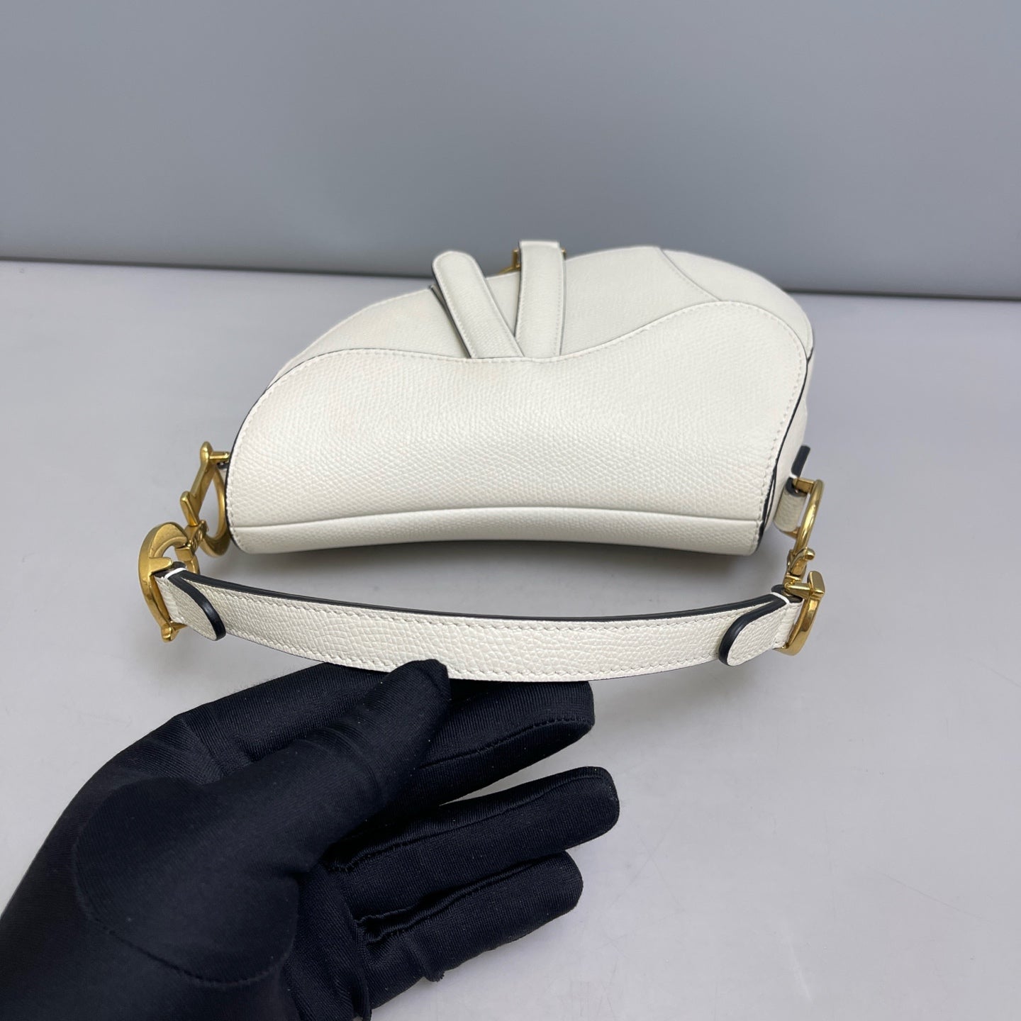 Dior - Saddle - Leather - White - (small)