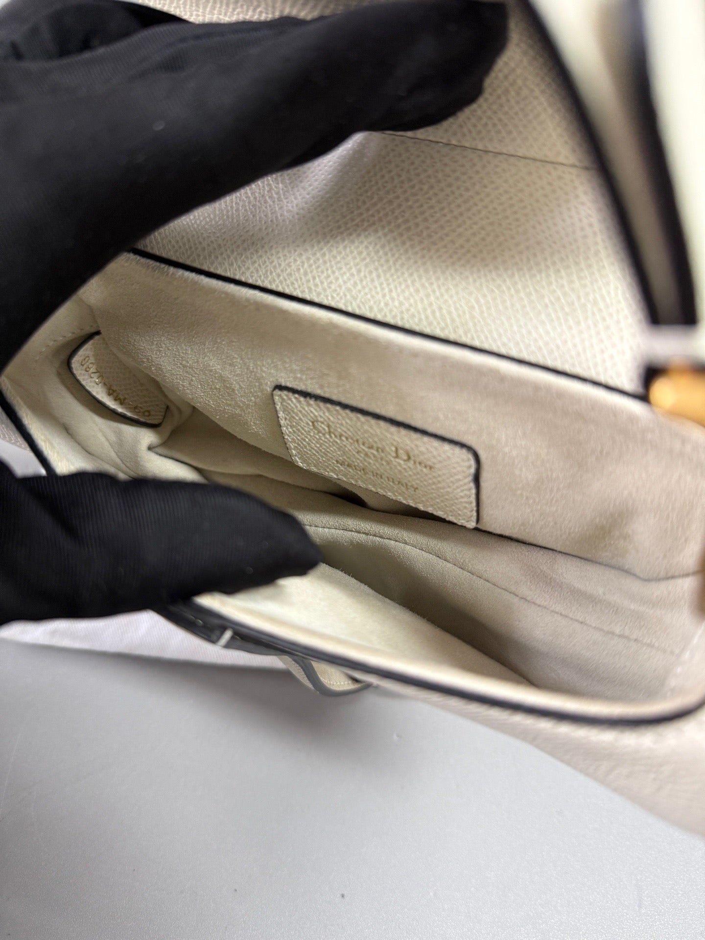 Dior - Saddle - Leather - White - (small)