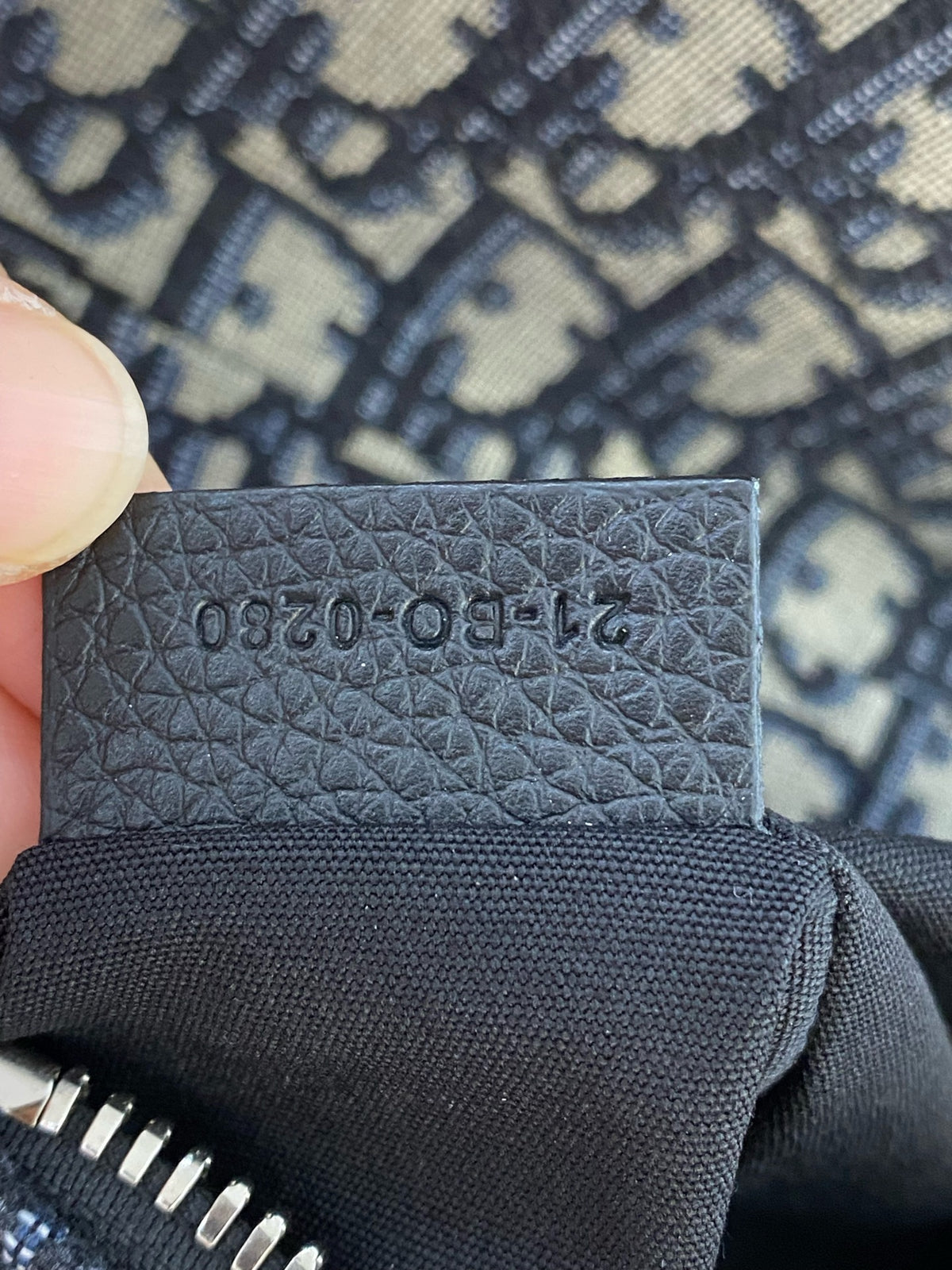 Dior - Saddle Medium - Cloth - Blue - (medium)