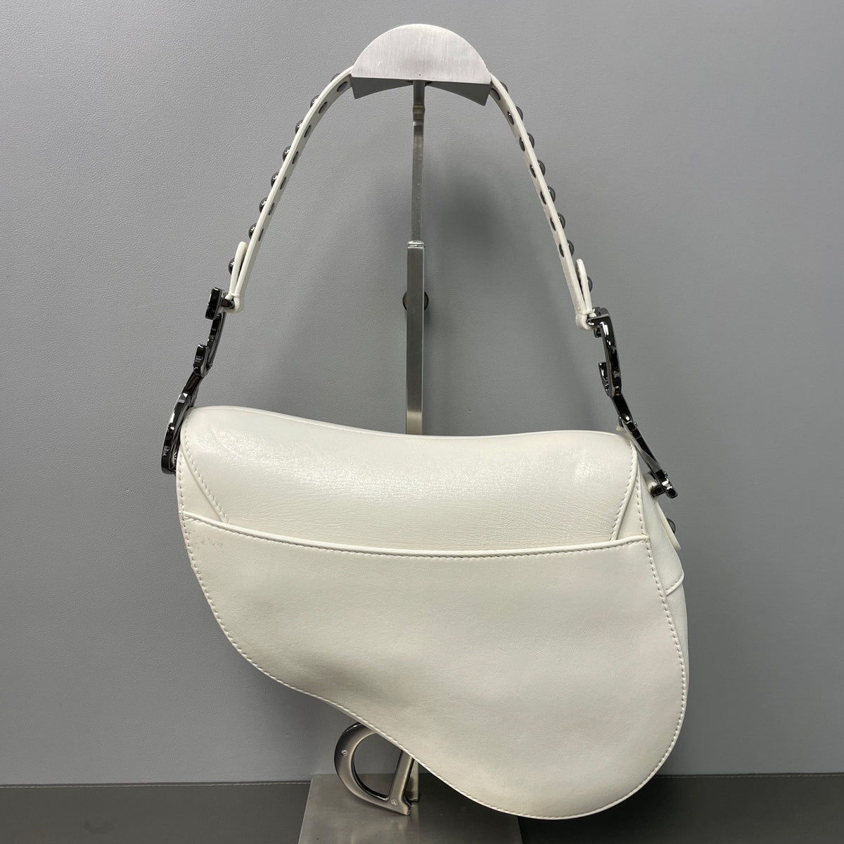 Dior - Saddle Medium - Leather - White - (medium)