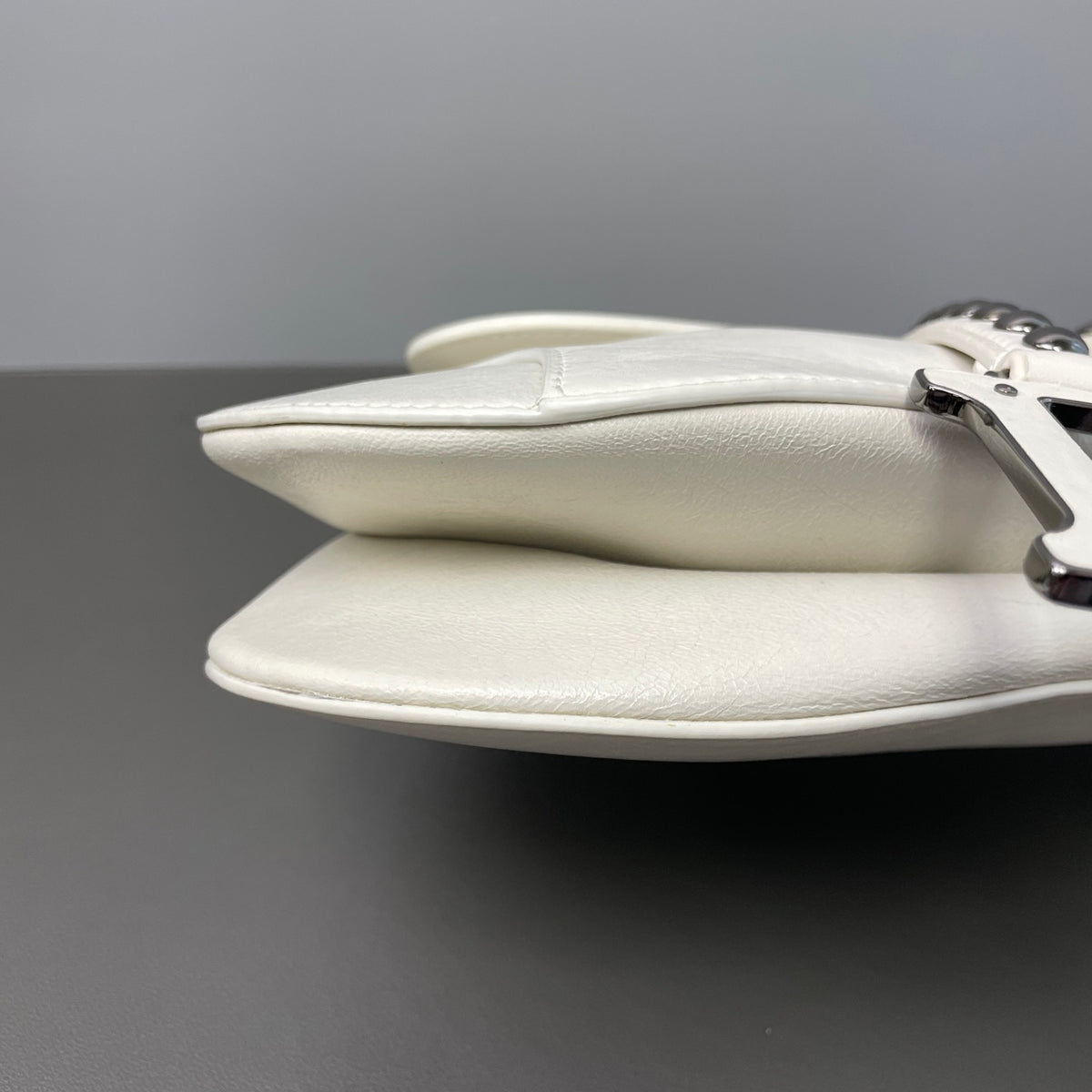 Dior - Saddle Medium - Leather - White - (medium)