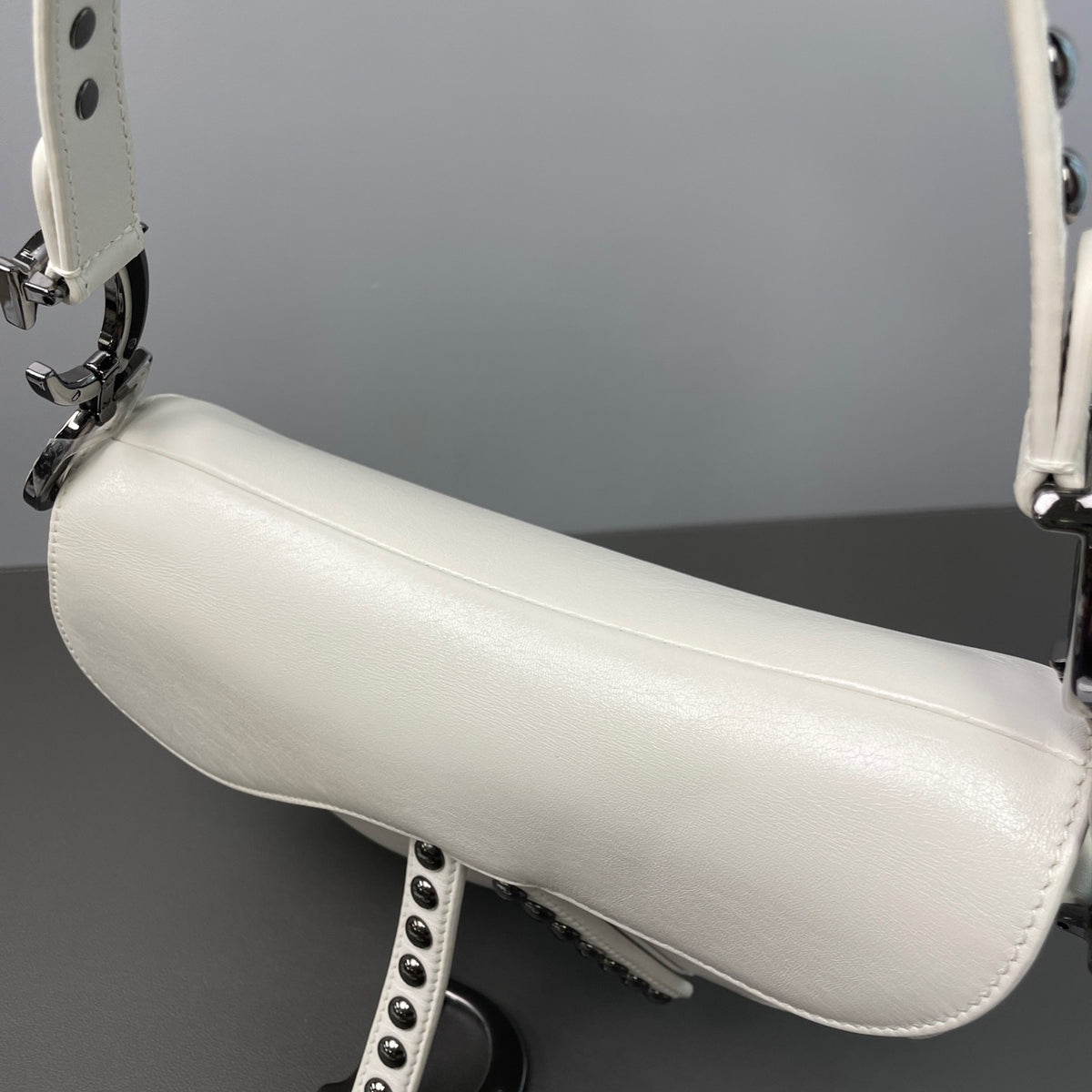 Dior - Saddle Medium - Leather - White - (medium)