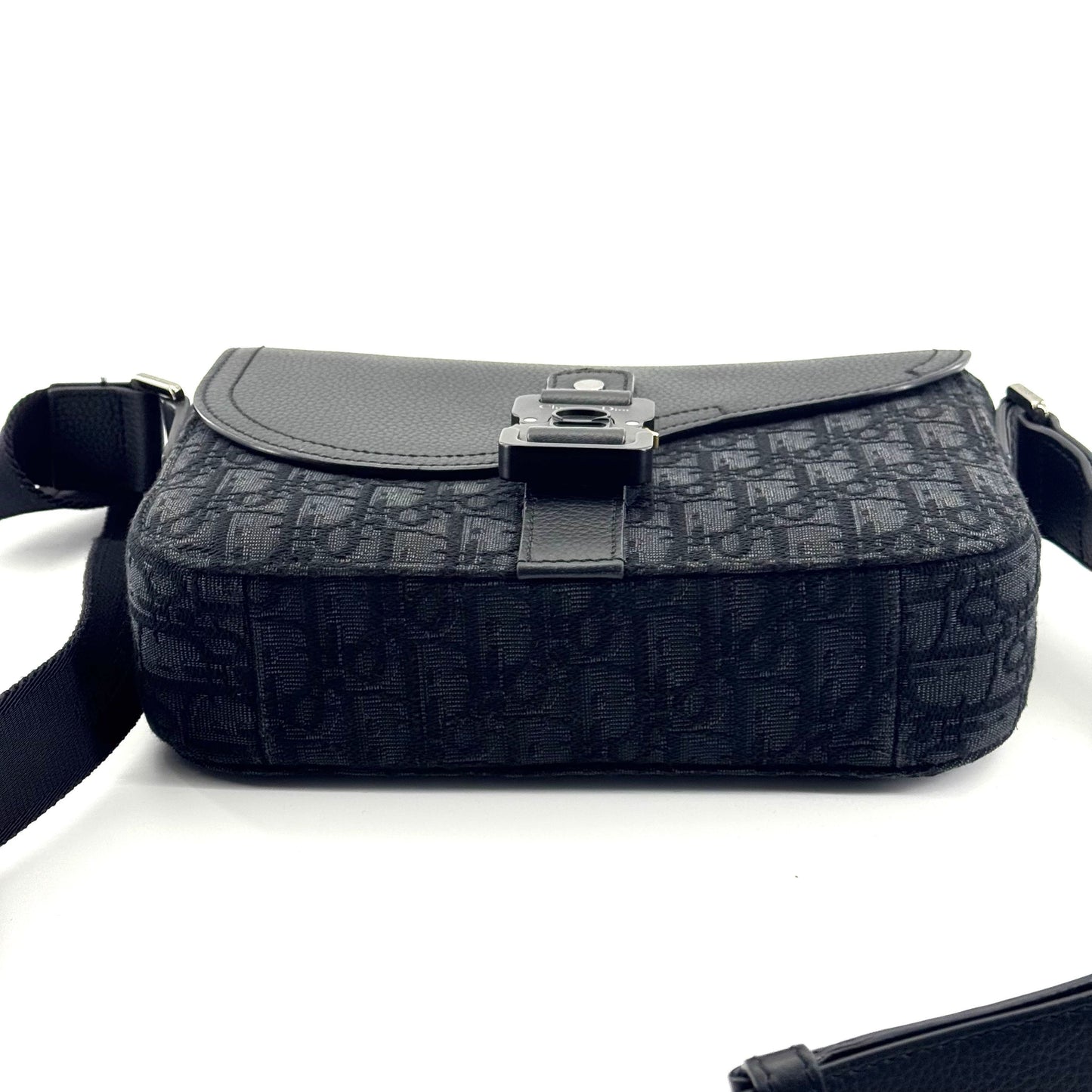 Dior - Saddle Messenger Bag - Cloth - Black - (small)