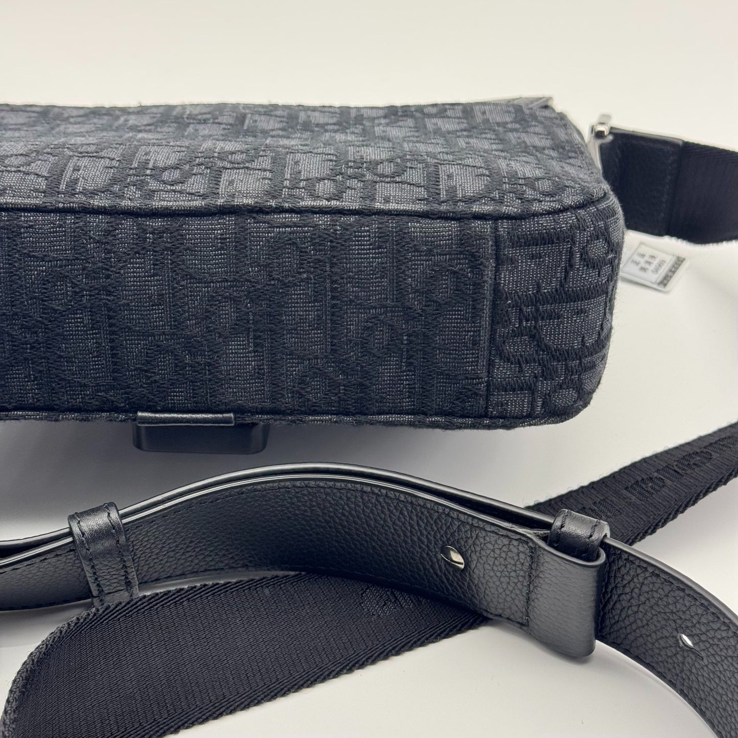 Dior - Saddle Messenger Bag - Cloth - Black - (small)