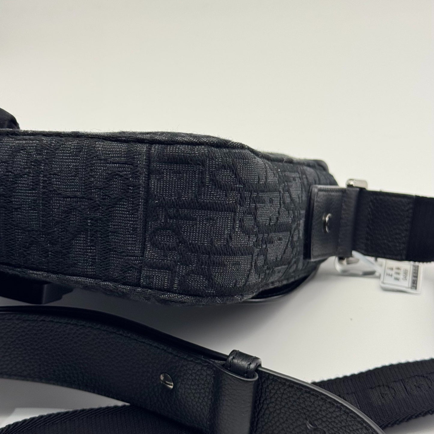 Dior - Saddle Messenger Bag - Cloth - Black - (small)