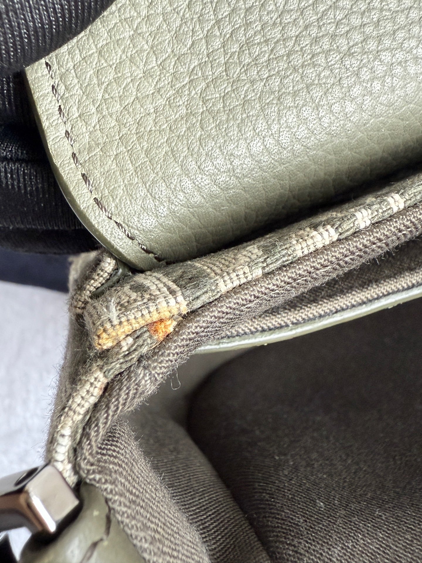 Dior - Saddle Messenger Bag - Fabric - Green - (mini)