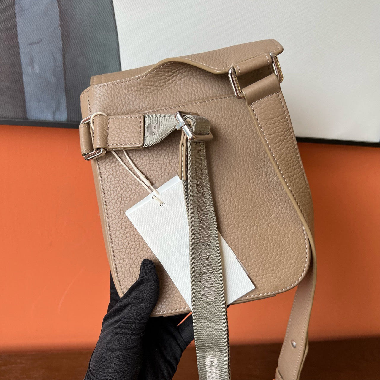 Dior - Saddle Messenger Bag - Leather - Beige - (small)