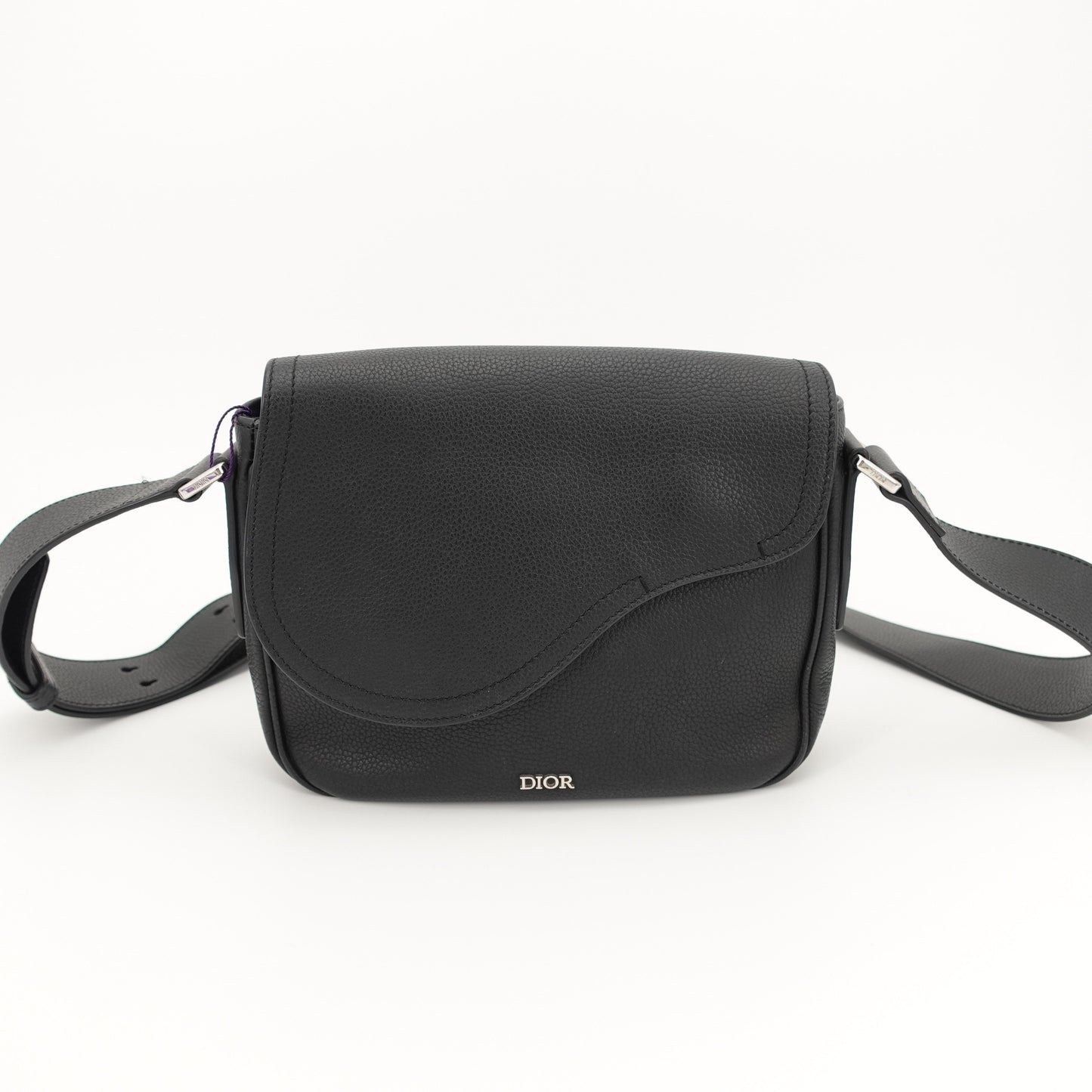 Dior - Saddle Messenger Bag - Leather - Black - (small)