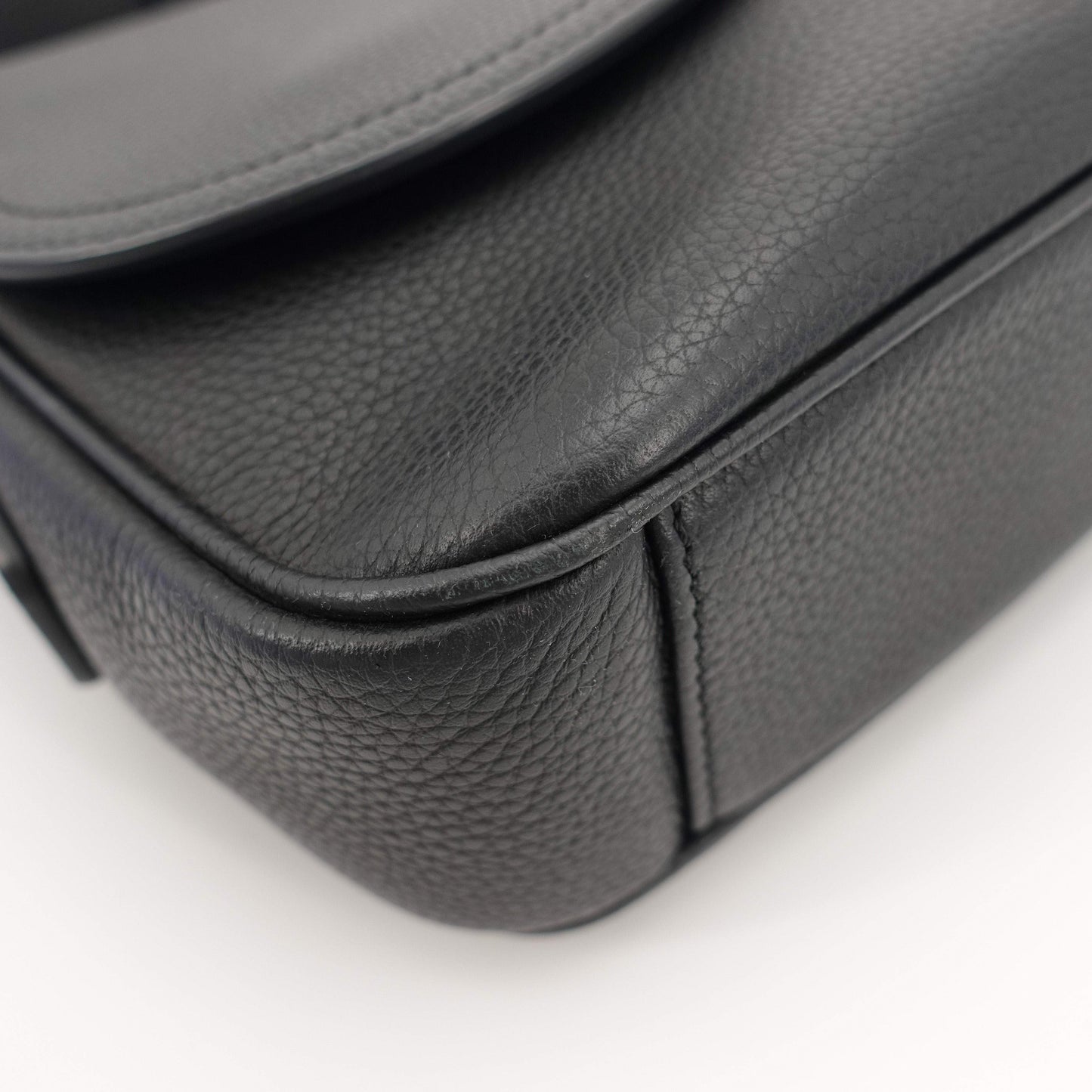 Dior - Saddle Messenger Bag - Leather - Black - (small)