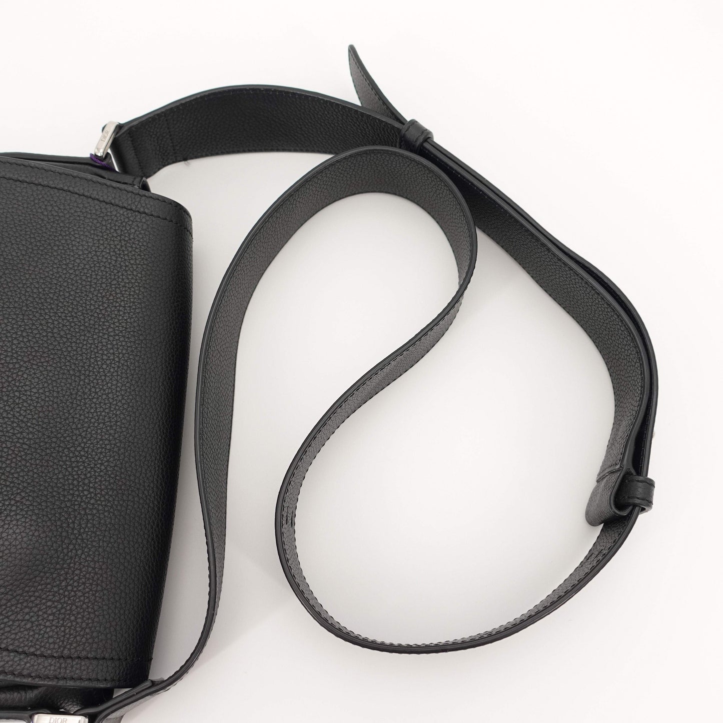 Dior - Saddle Messenger Bag - Leather - Black - (small)