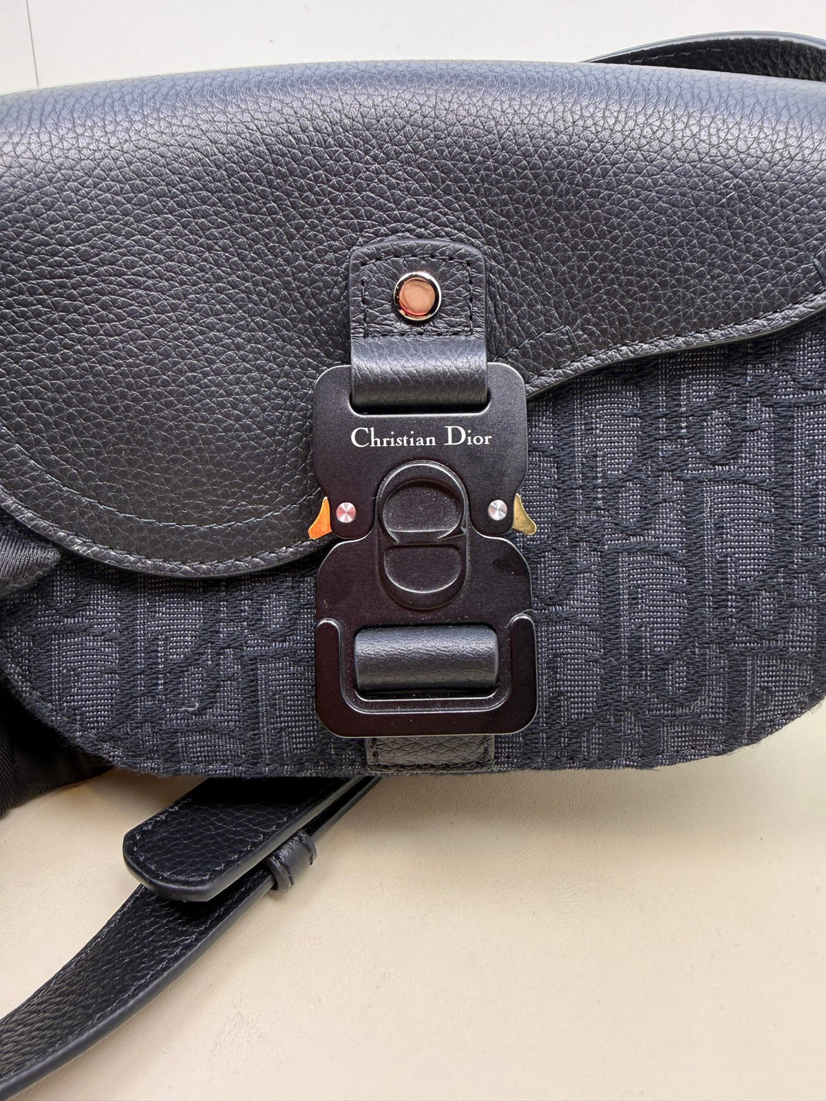 Dior - Saddle Mini - Cloth - Navy - (mini)