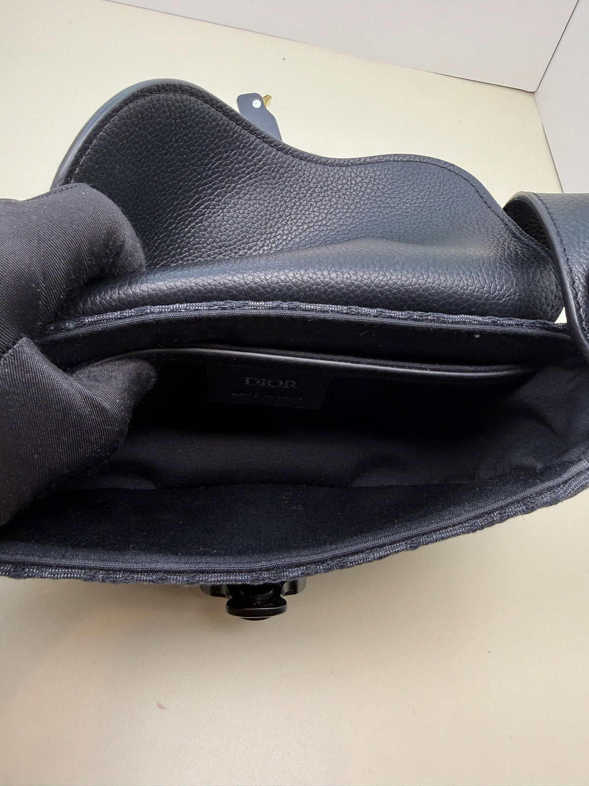 Dior - Saddle Mini - Cloth - Navy - (mini)