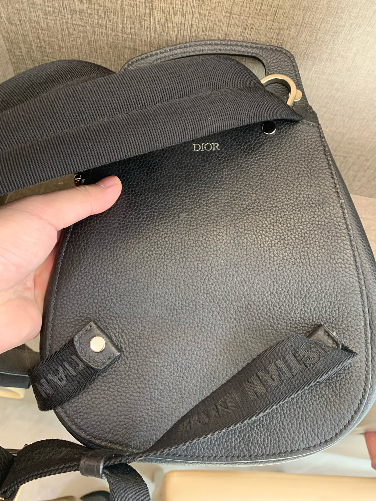 Dior - Saddle Mini - Leather - Black - (mini)