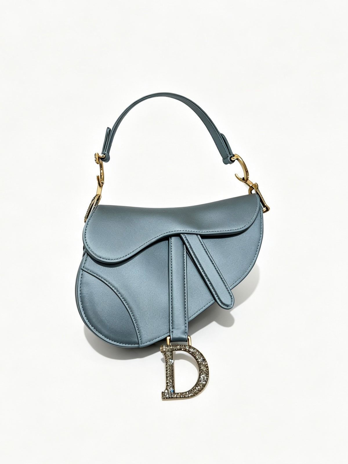 Dior - Saddle Mini - Leather - Blue - (mini)