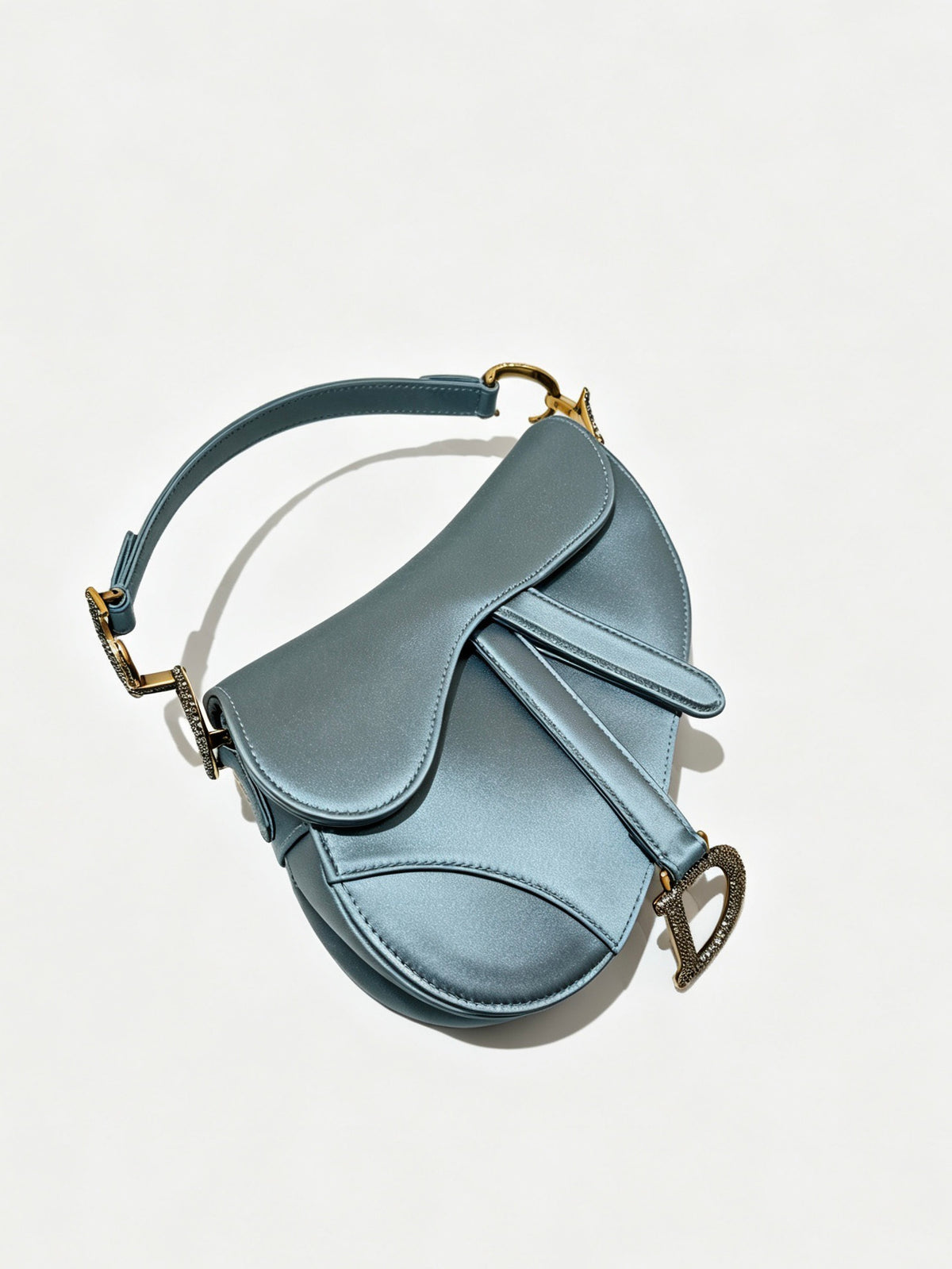 Dior - Saddle Mini - Leather - Blue - (mini)