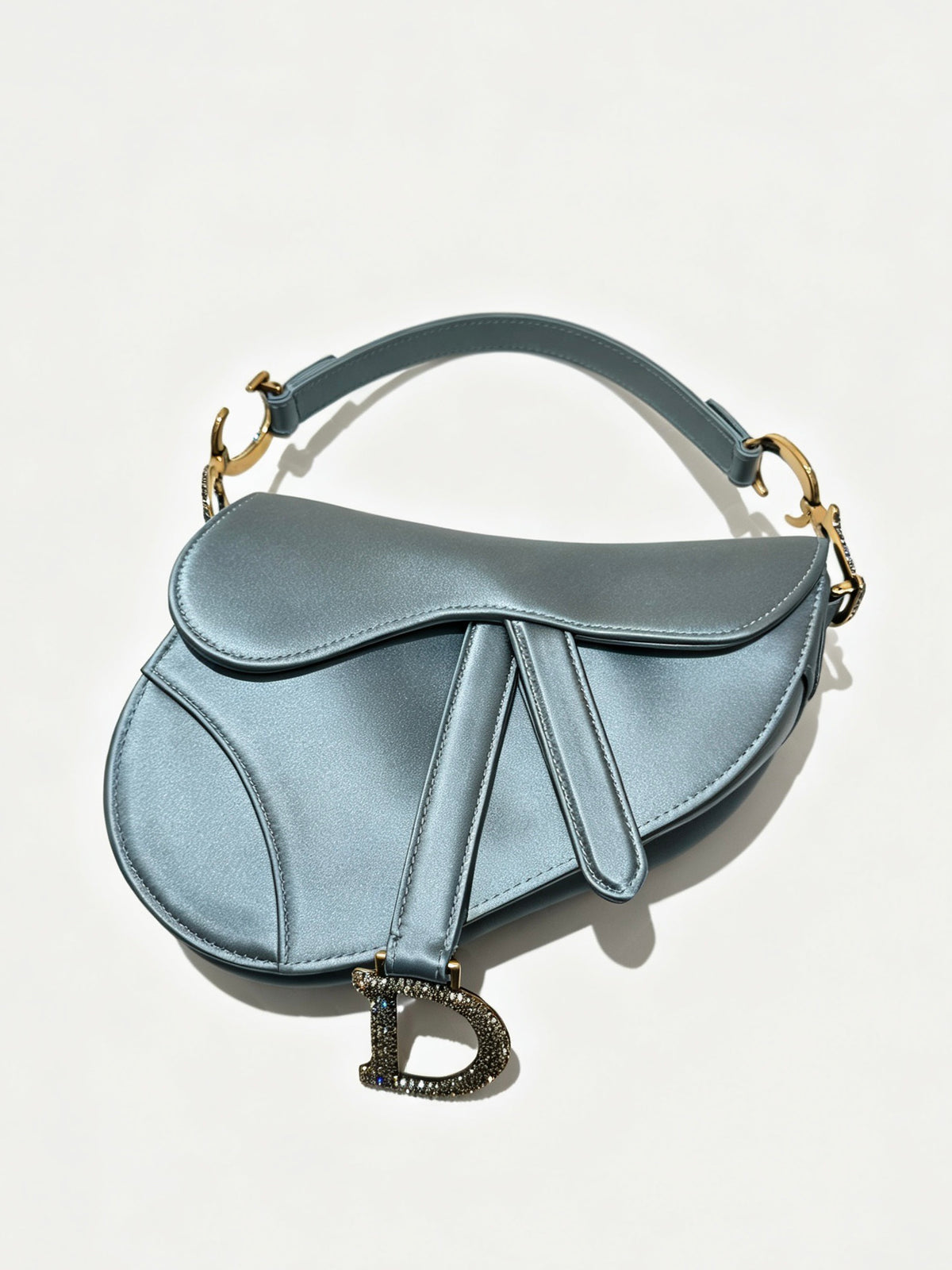 Dior - Saddle Mini - Leather - Blue - (mini)
