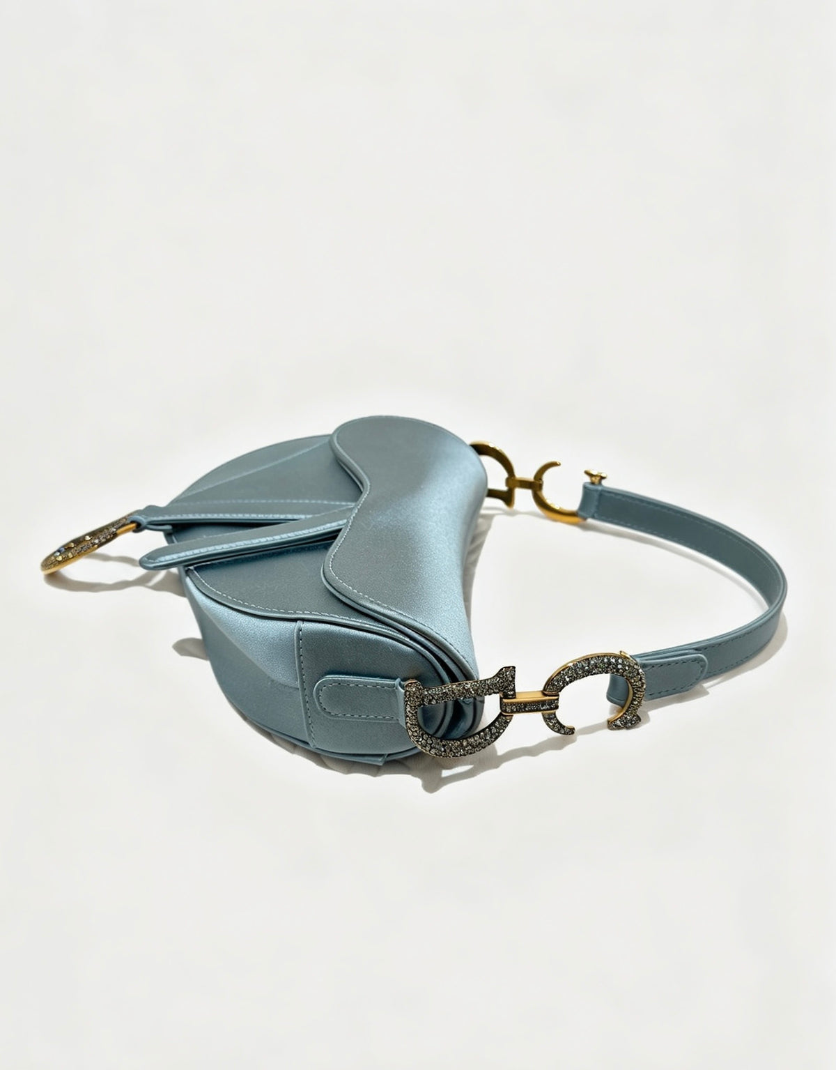 Dior - Saddle Mini - Leather - Blue - (mini)