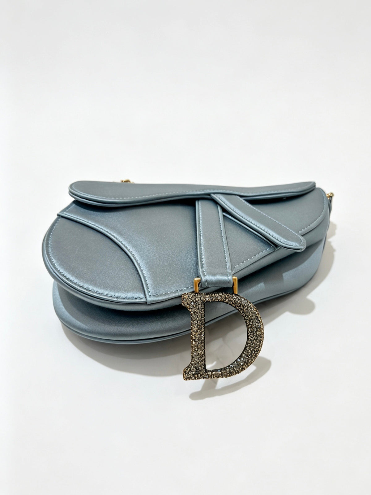 Dior - Saddle Mini - Leather - Blue - (mini)