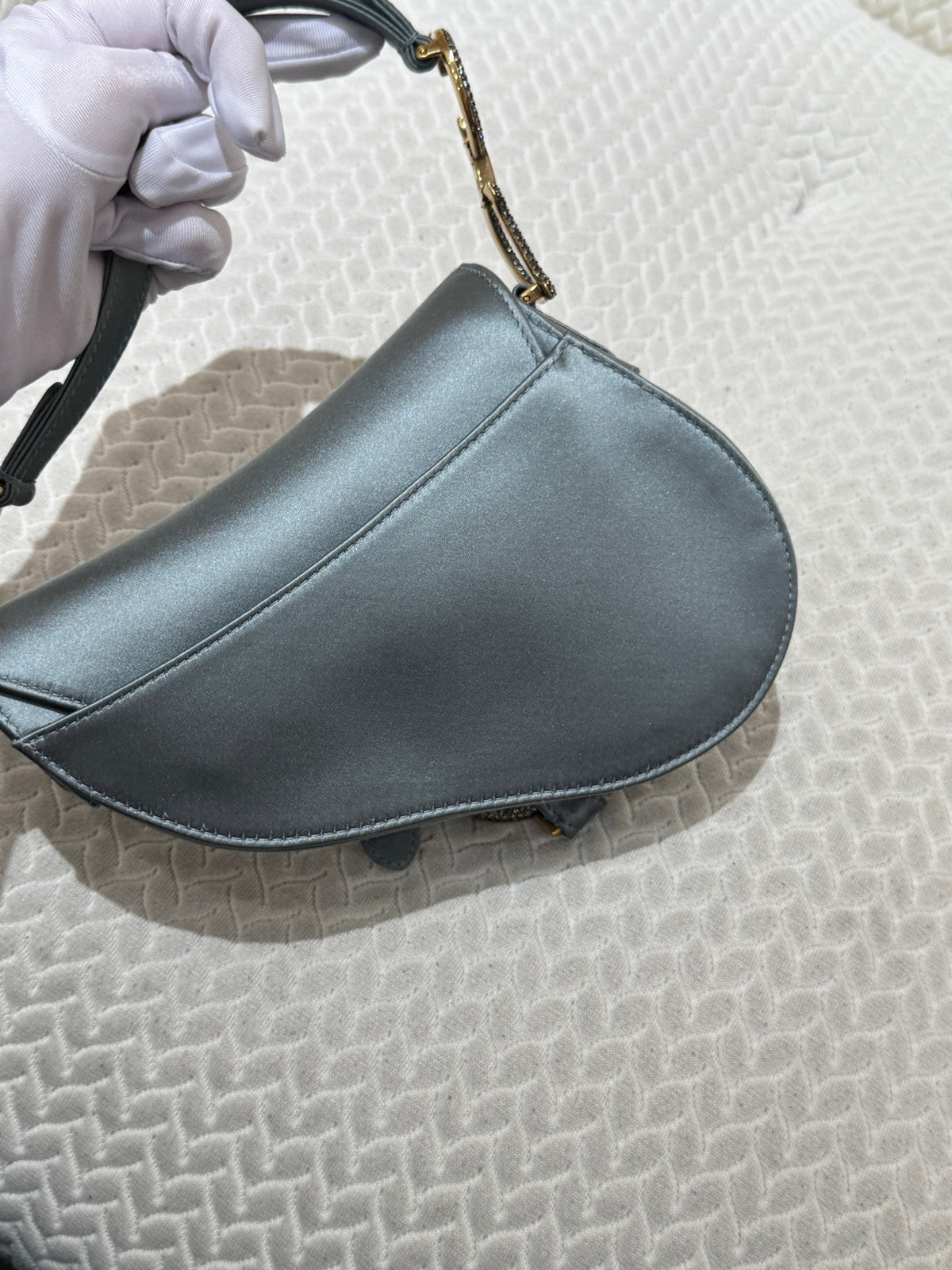 Dior - Saddle Mini - Leather - Blue - (mini)