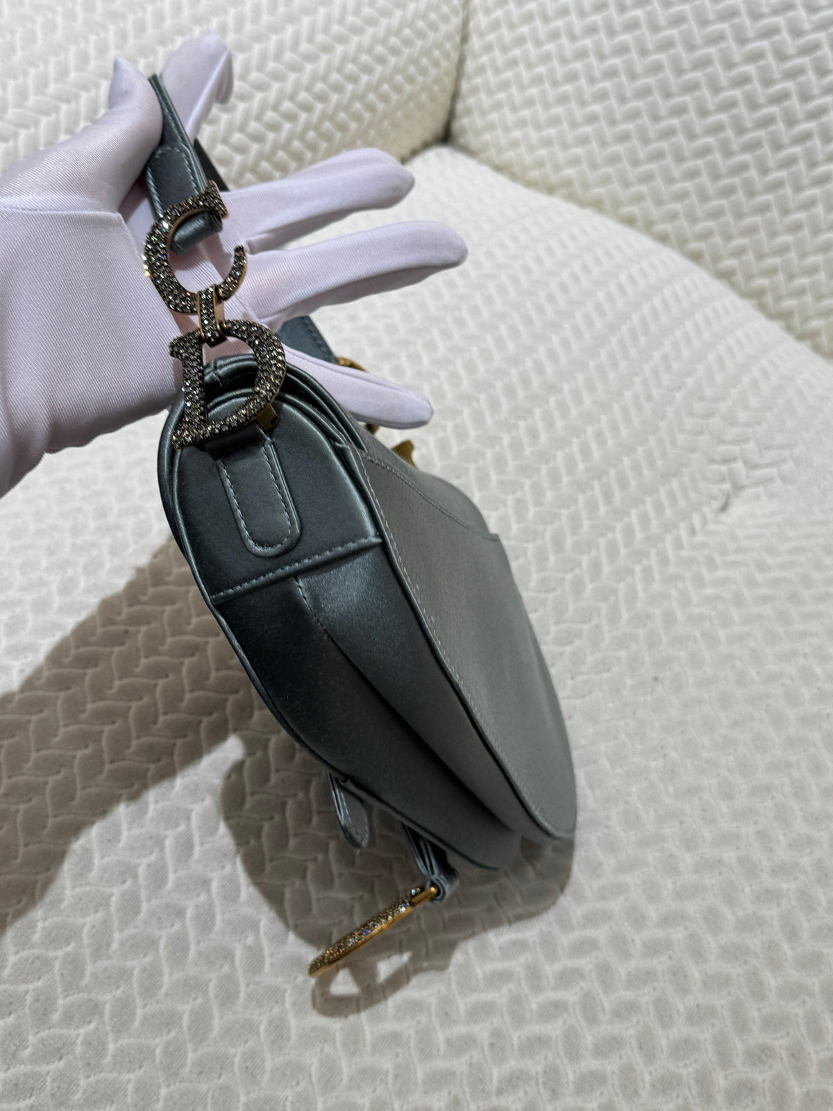 Dior - Saddle Mini - Leather - Blue - (mini)