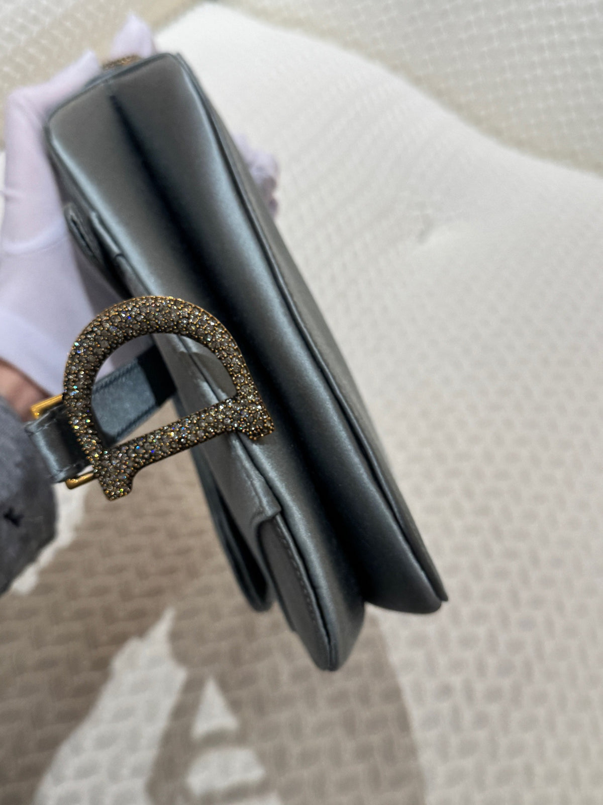 Dior - Saddle Mini - Leather - Blue - (mini)