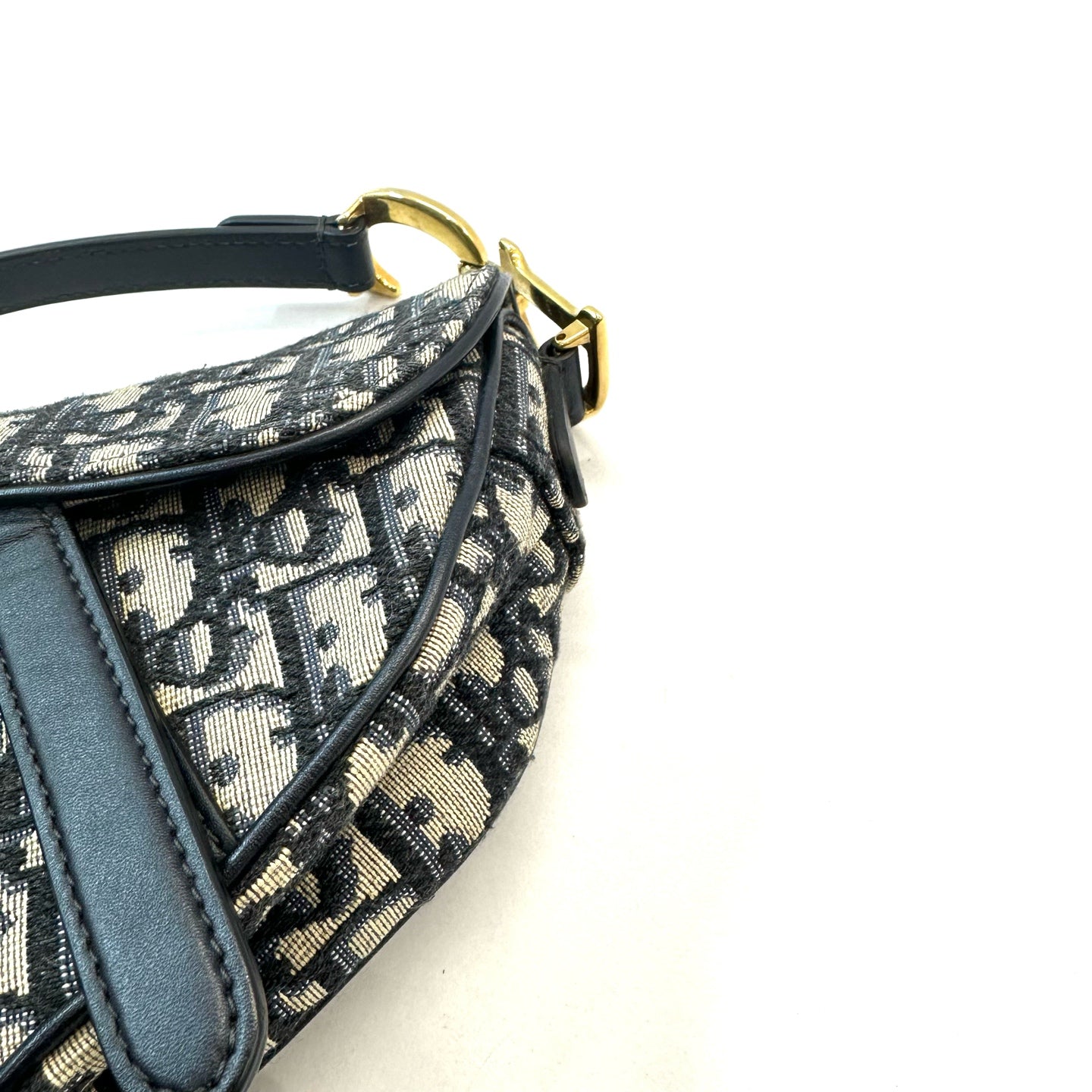Dior - Saddle Oblique - Cloth - Blue