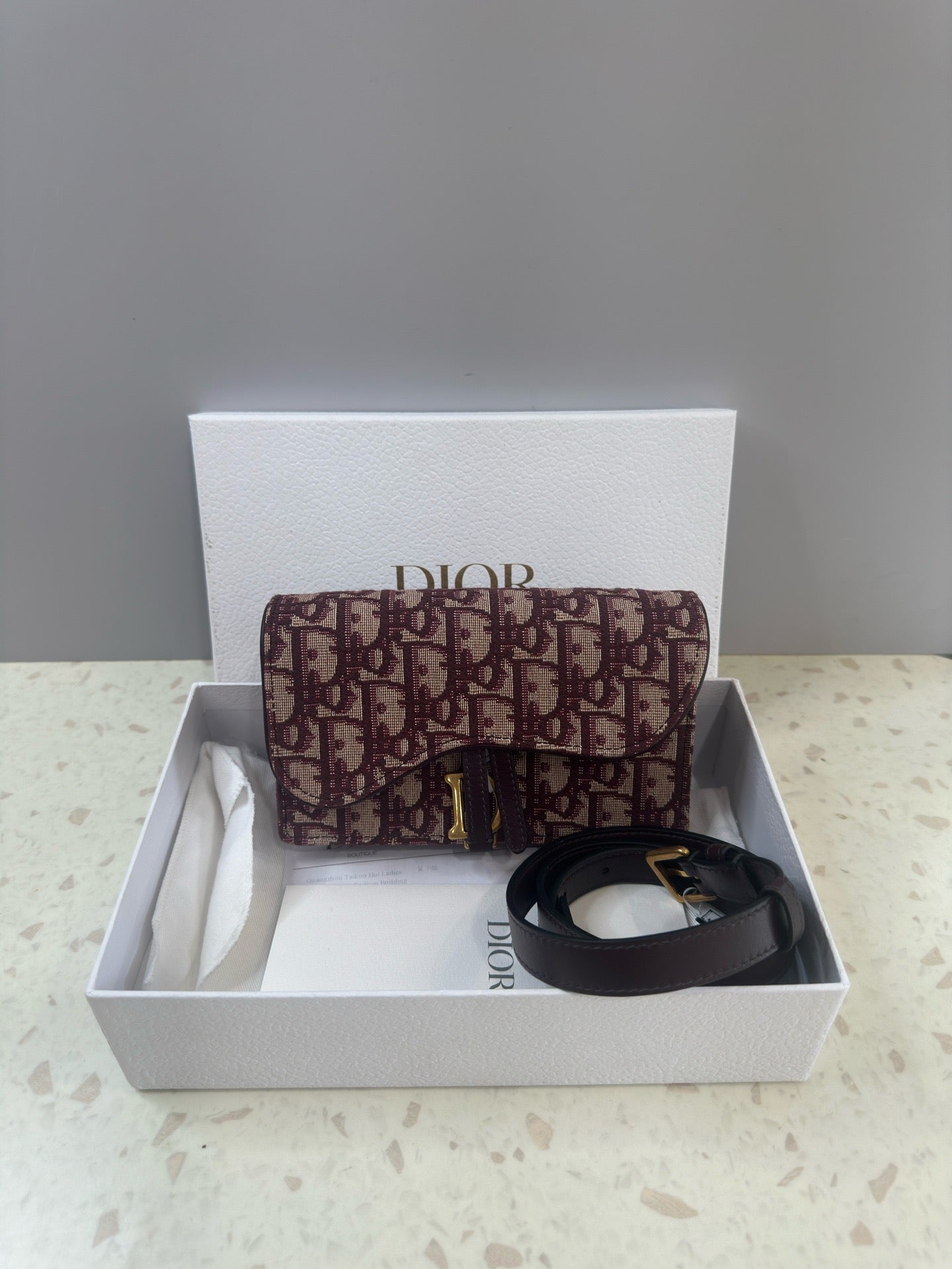Dior - Saddle Oblique - Cloth - Multicolour - (mini)
