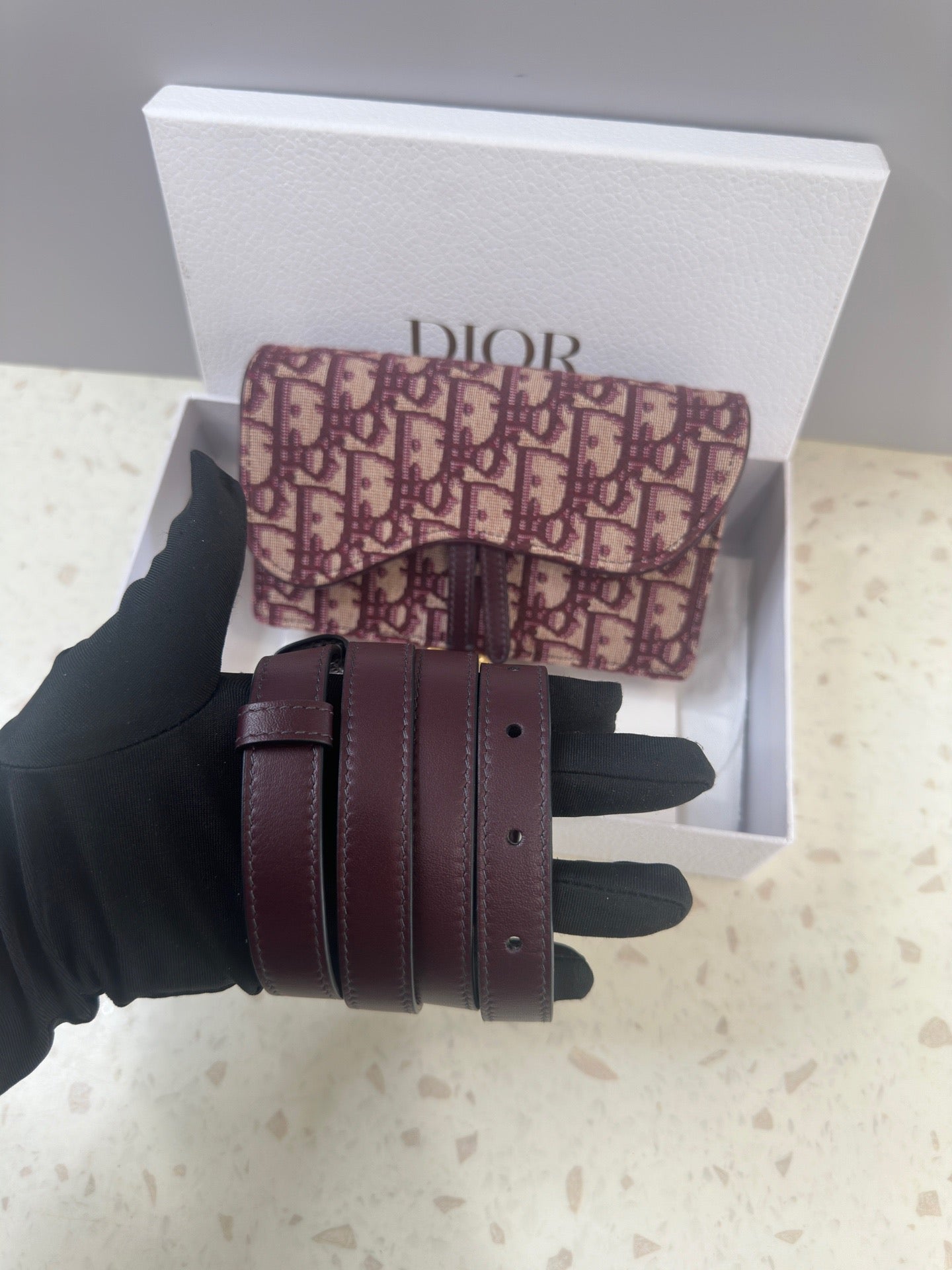 Dior - Saddle Oblique - Cloth - Multicolour - (mini)