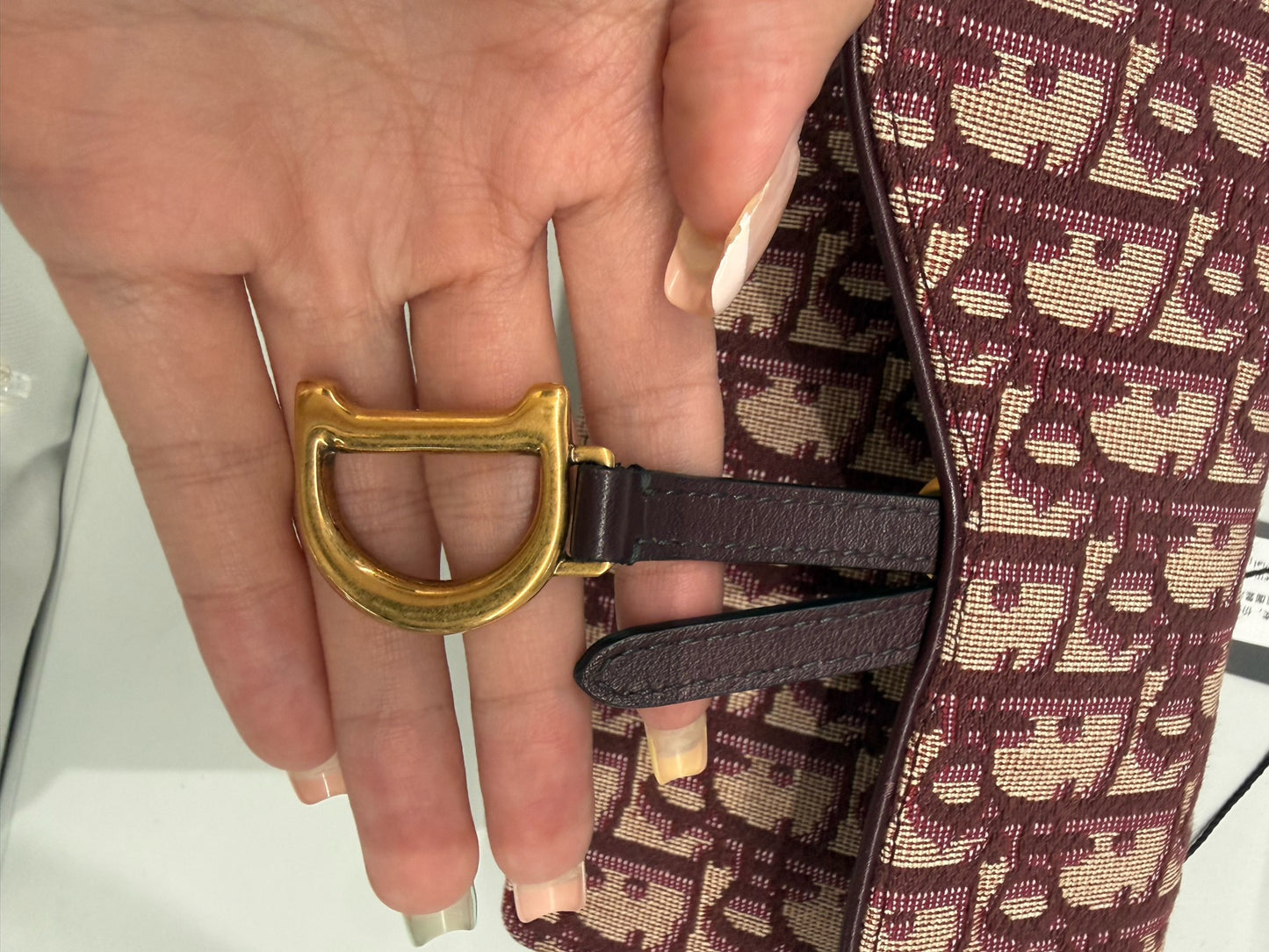 Dior - Saddle Oblique - Cloth - Multicolour - (mini)