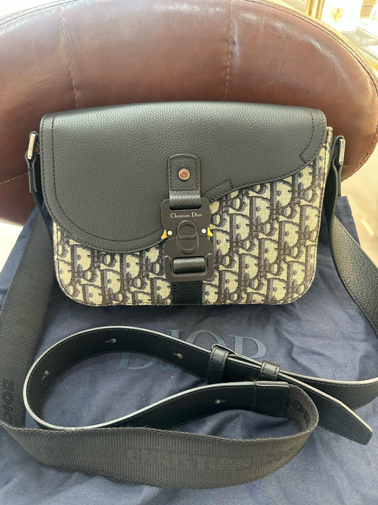 Dior - Saddle Oblique - Cloth - Multicolour - (Small)