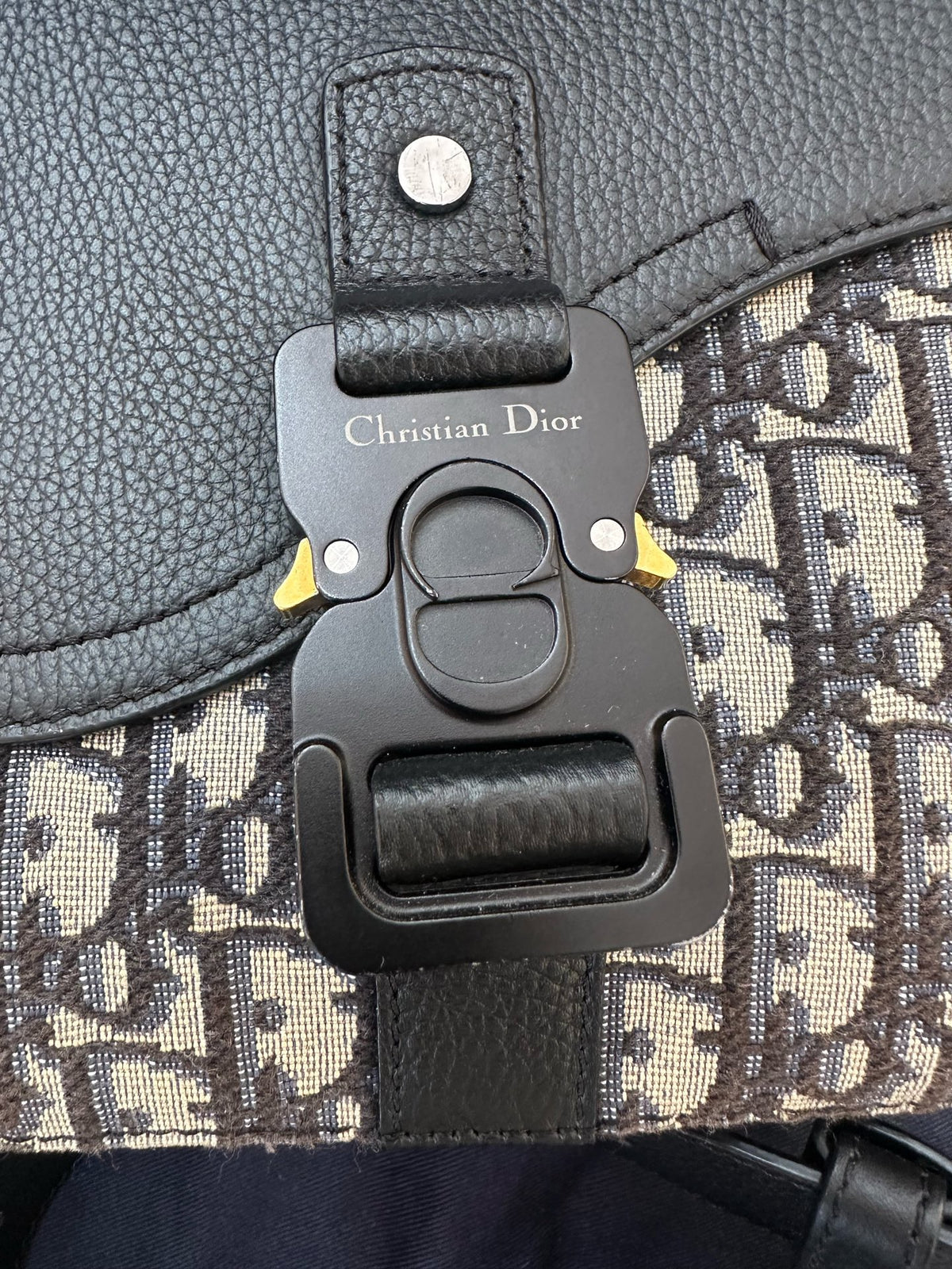 Dior - Saddle Oblique - Cloth - Multicolour - (Small)