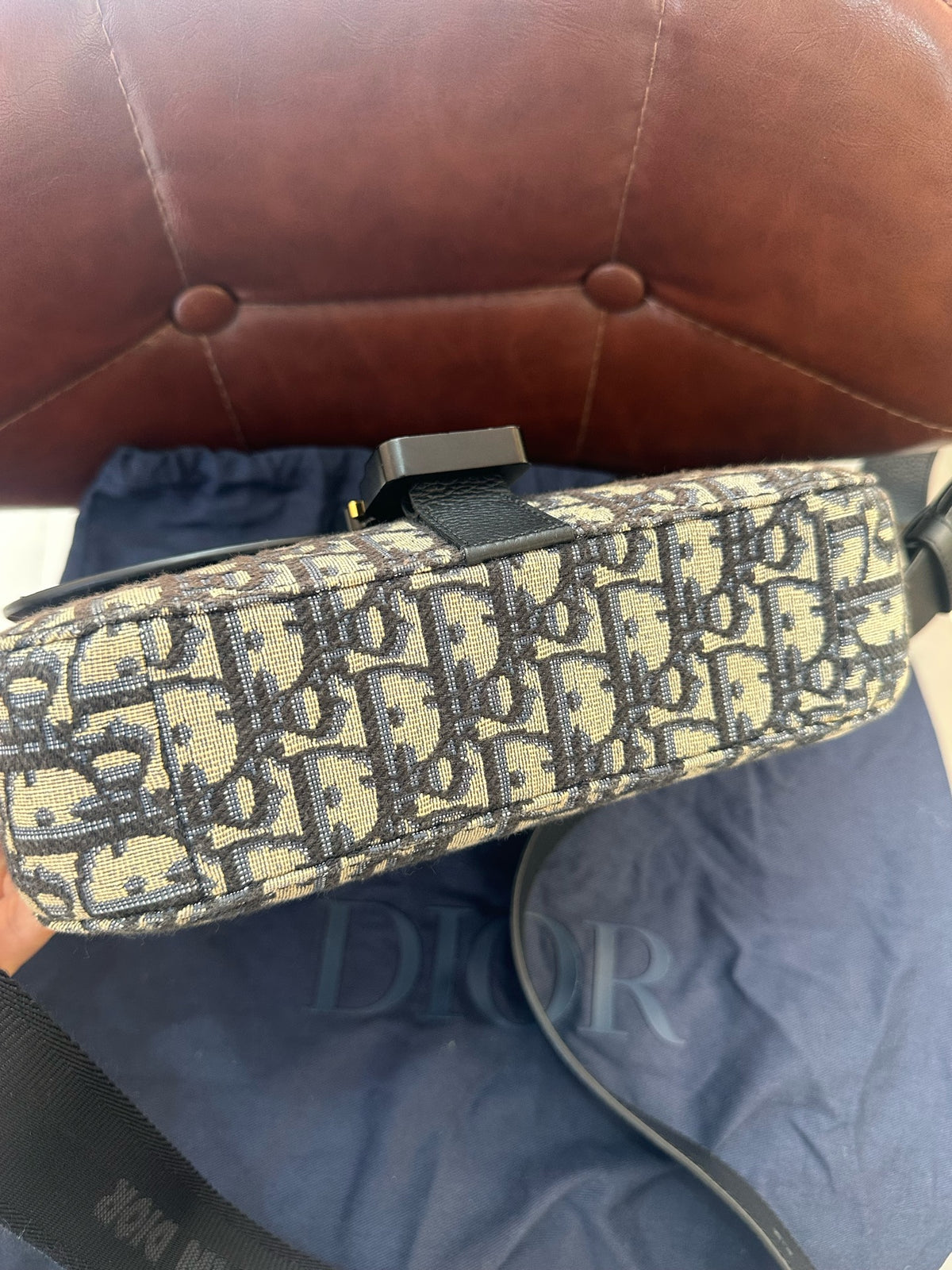 Dior - Saddle Oblique - Cloth - Multicolour - (Small)