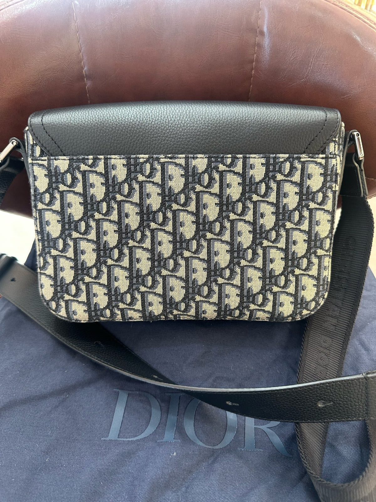 Dior - Saddle Oblique - Cloth - Multicolour - (Small)