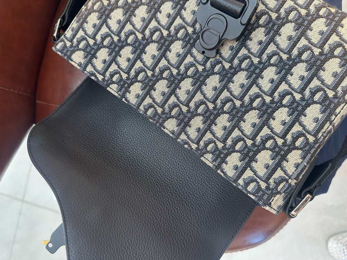 Dior - Saddle Oblique - Cloth - Multicolour - (Small)