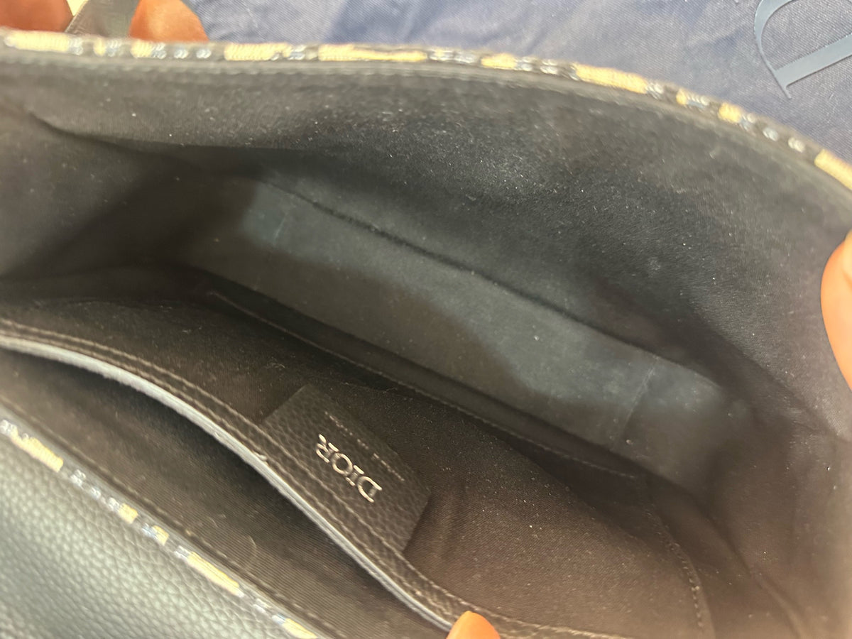 Dior - Saddle Oblique - Cloth - Multicolour - (Small)