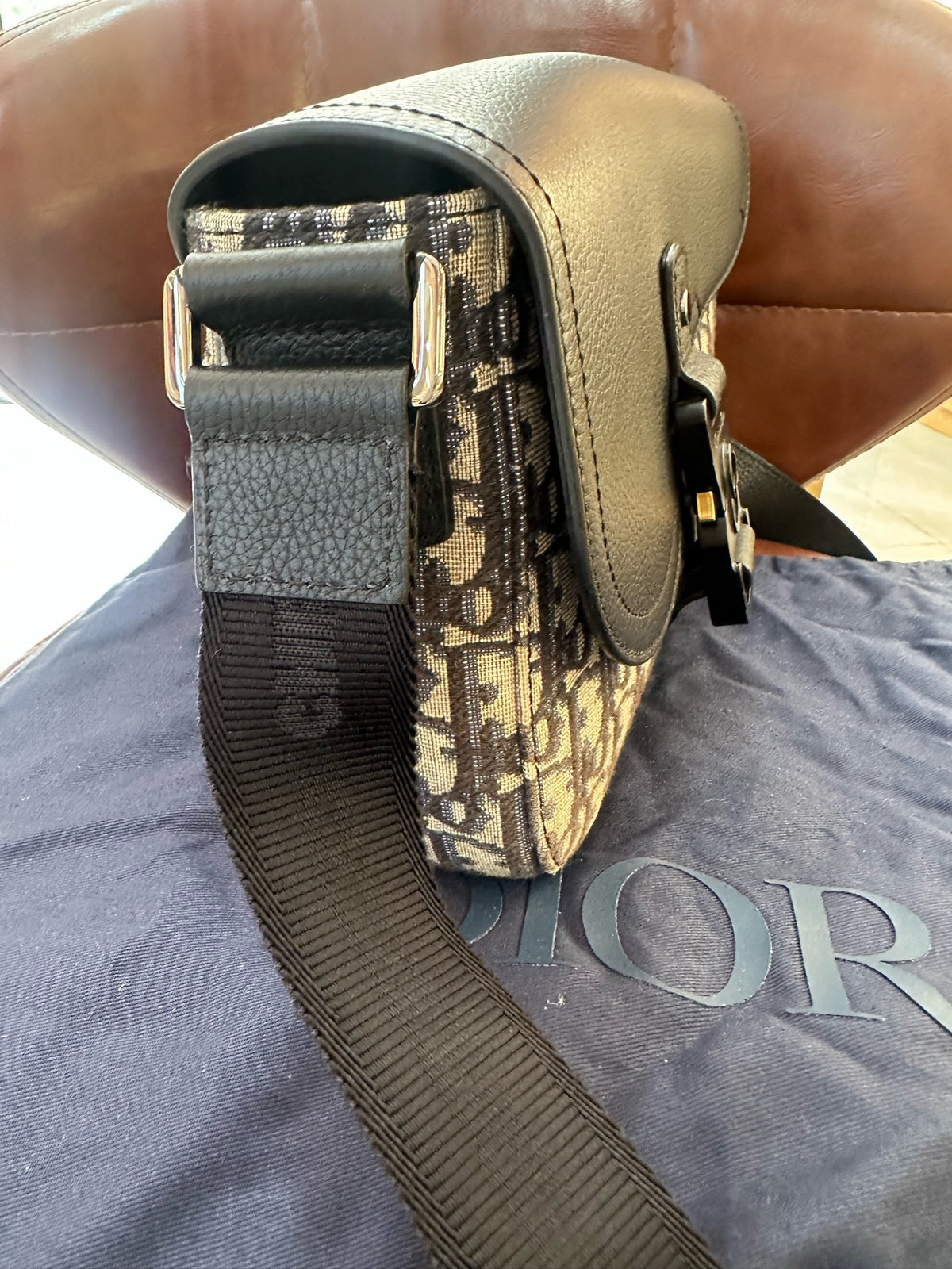 Dior - Saddle Oblique - Cloth - Multicolour - (Small)